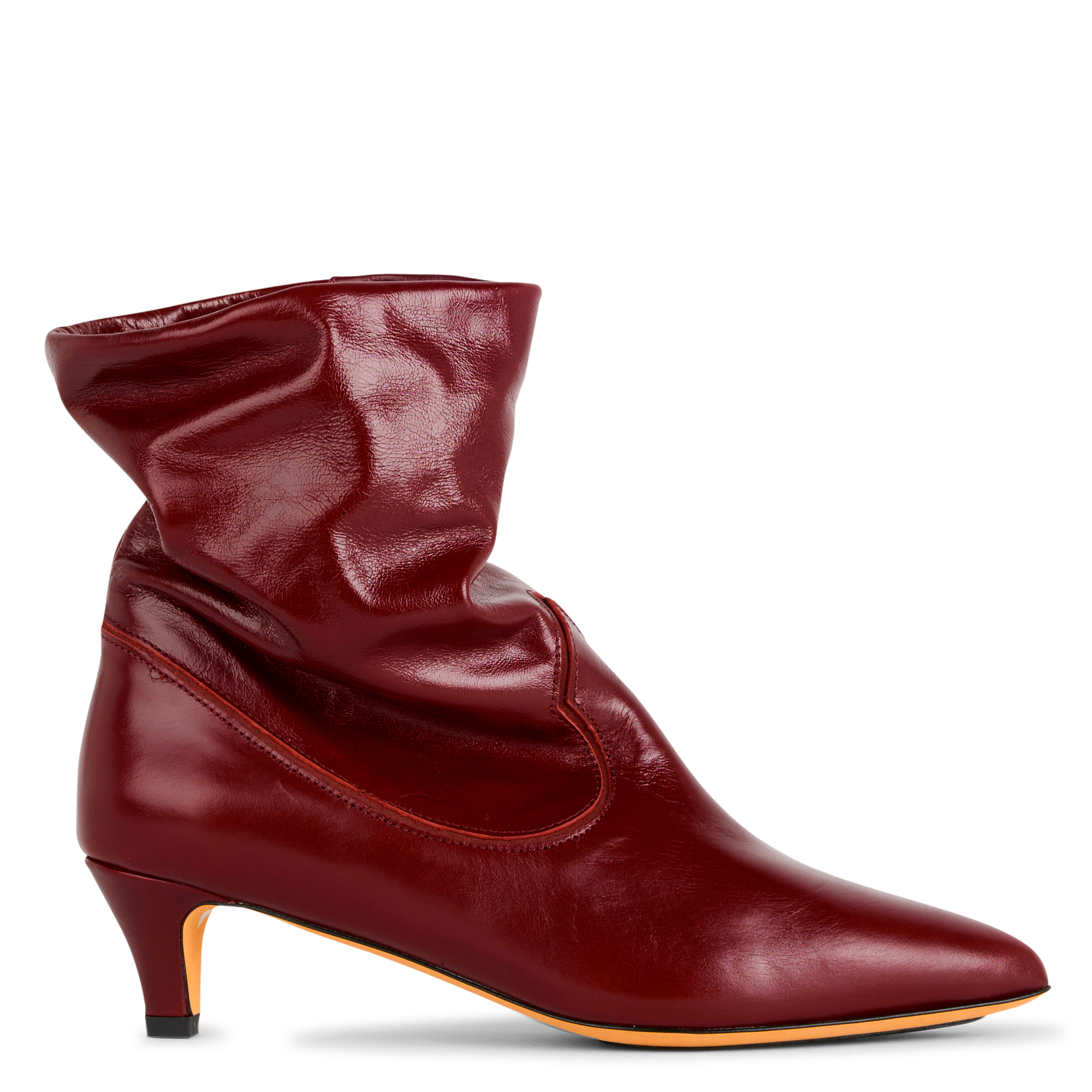 Bottines en cuir ANONYMOUS COPENHAGEN Rouge