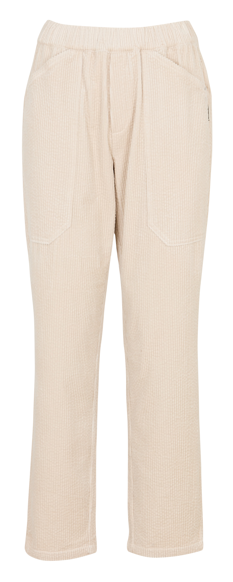 Slim-fit cotton cargo pants LE TEMPS DES CERISES White