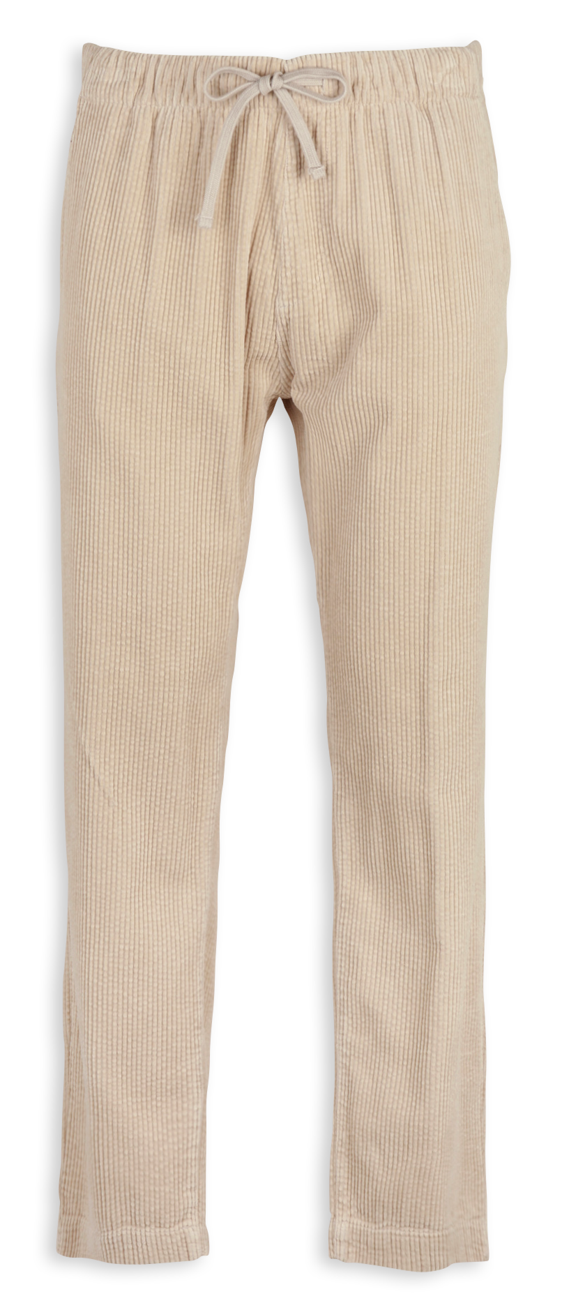 Pantalon droit en velours côtelé HARTFORD Blanc
