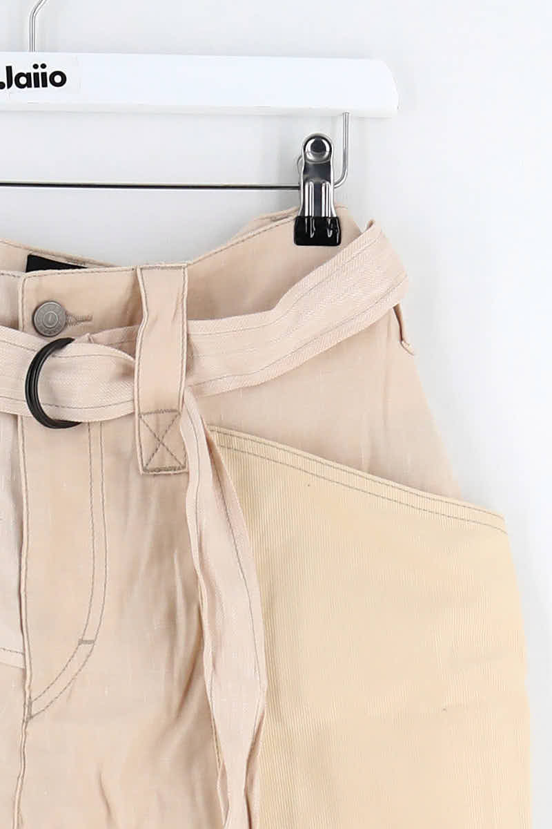 Carrot trousers ISABEL MARANT - Seconde Main Beige