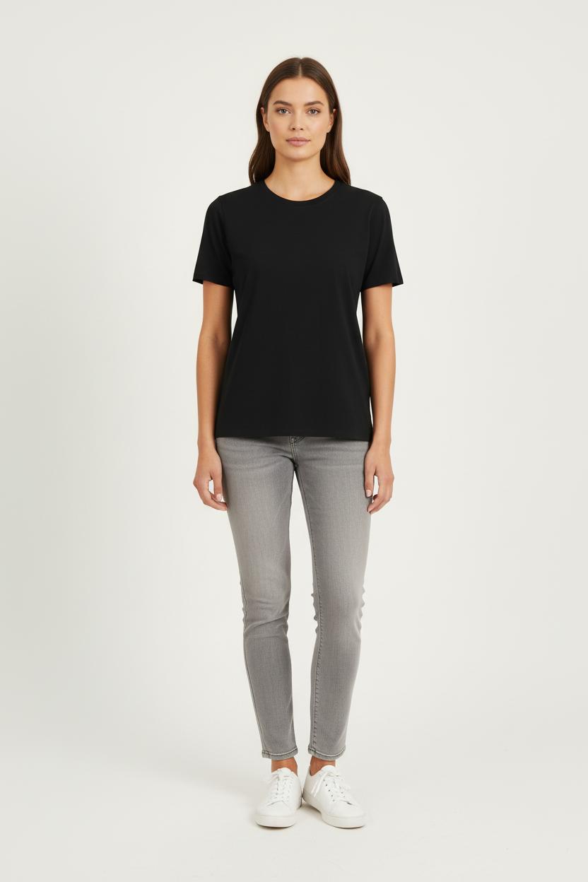 Tommy Badge T-shirt SEZANE - Seconde main Black