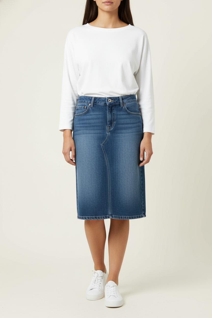 Short & midi skirt LEVI'S - Seconde main Blue