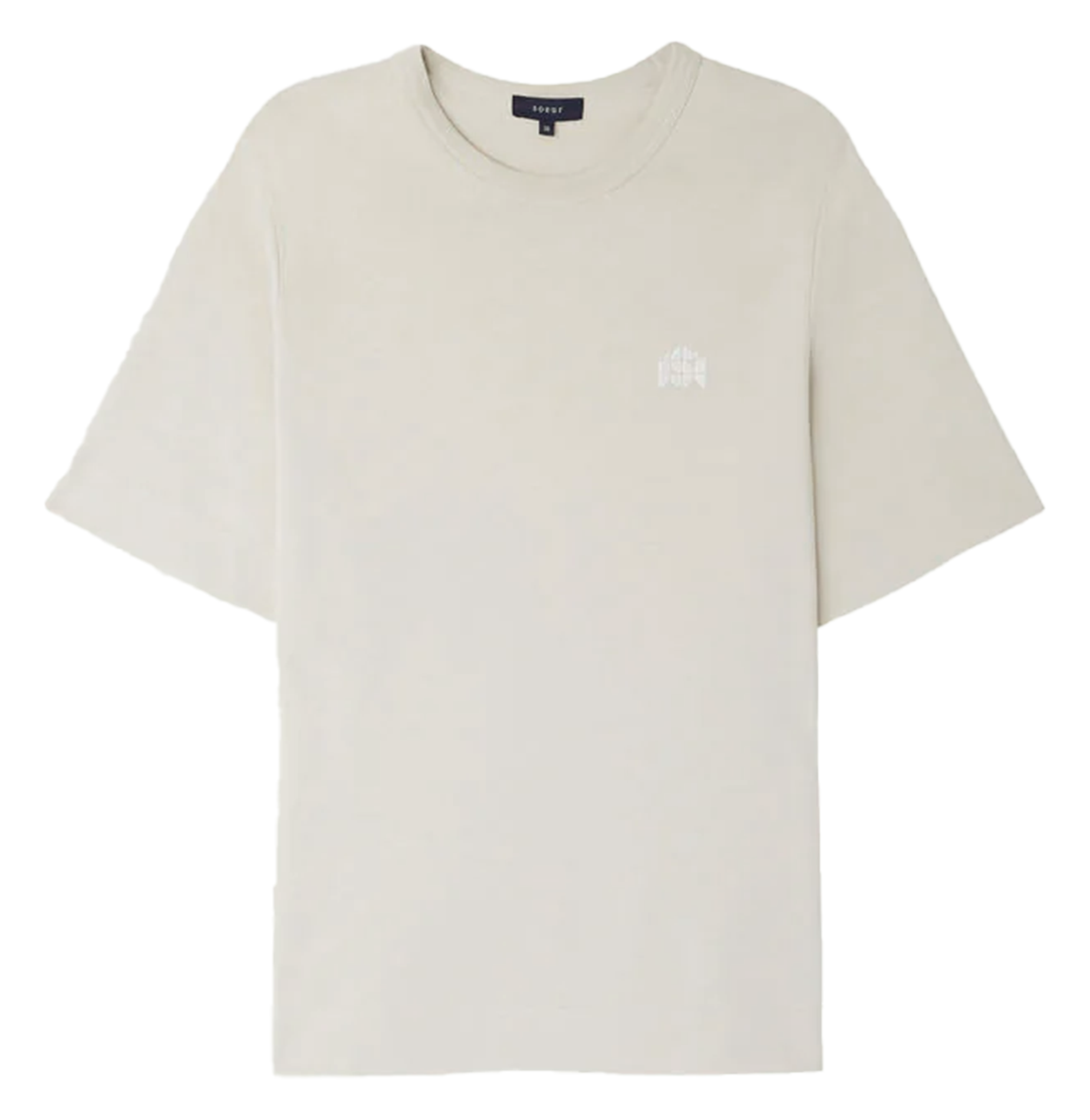 Round-neck organic cotton T-shirt SOEUR White
