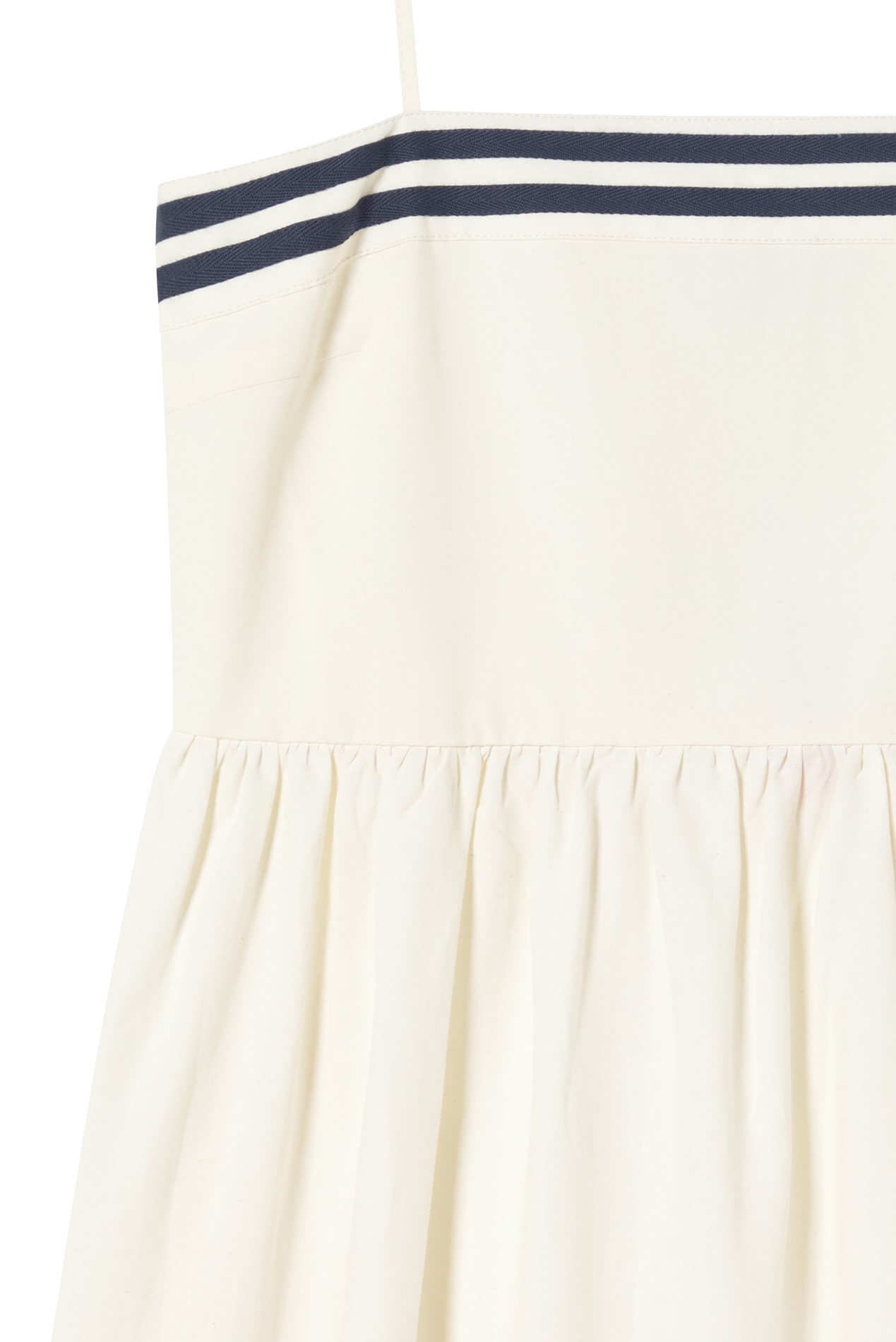 Langes Kleid THE TINY BIG SISTER Weiss