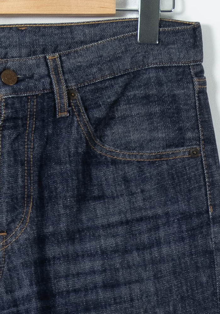 Cropped slim jeans with studs LEVI'S - Seconde main Blue