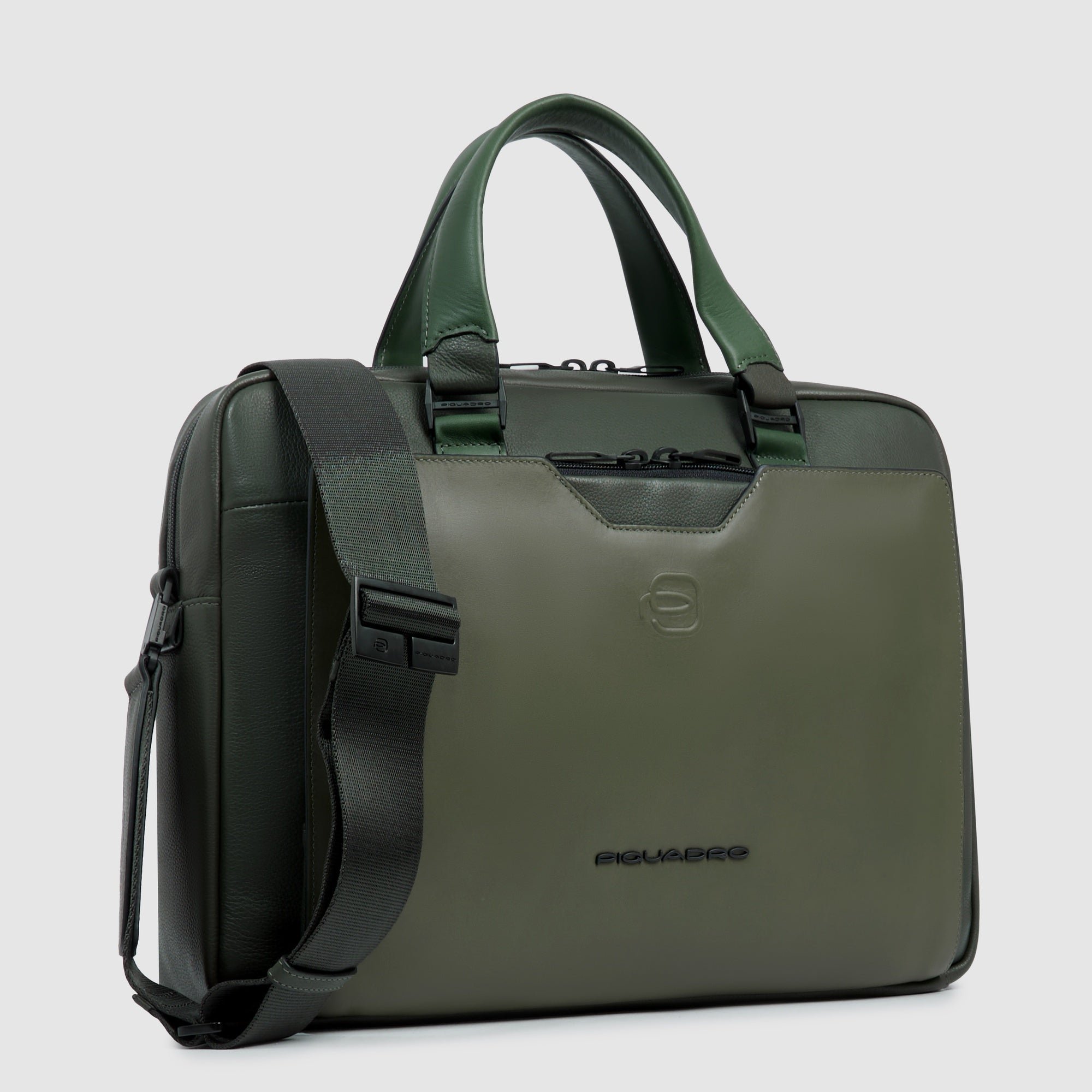 14" laptop bag PIQUADRO Green