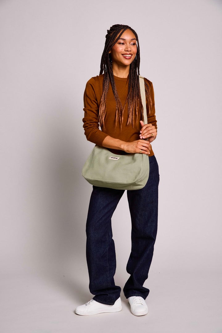 Cotton handbag HINDBAG Green