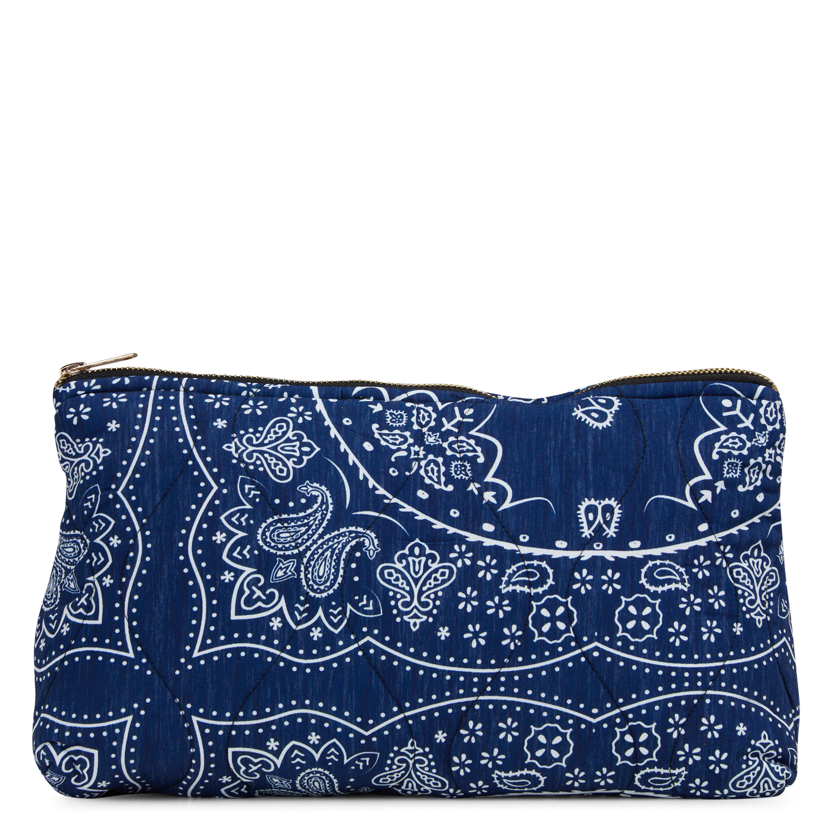 Gevoerde bedrukte clutch AOKYANOS Blauw