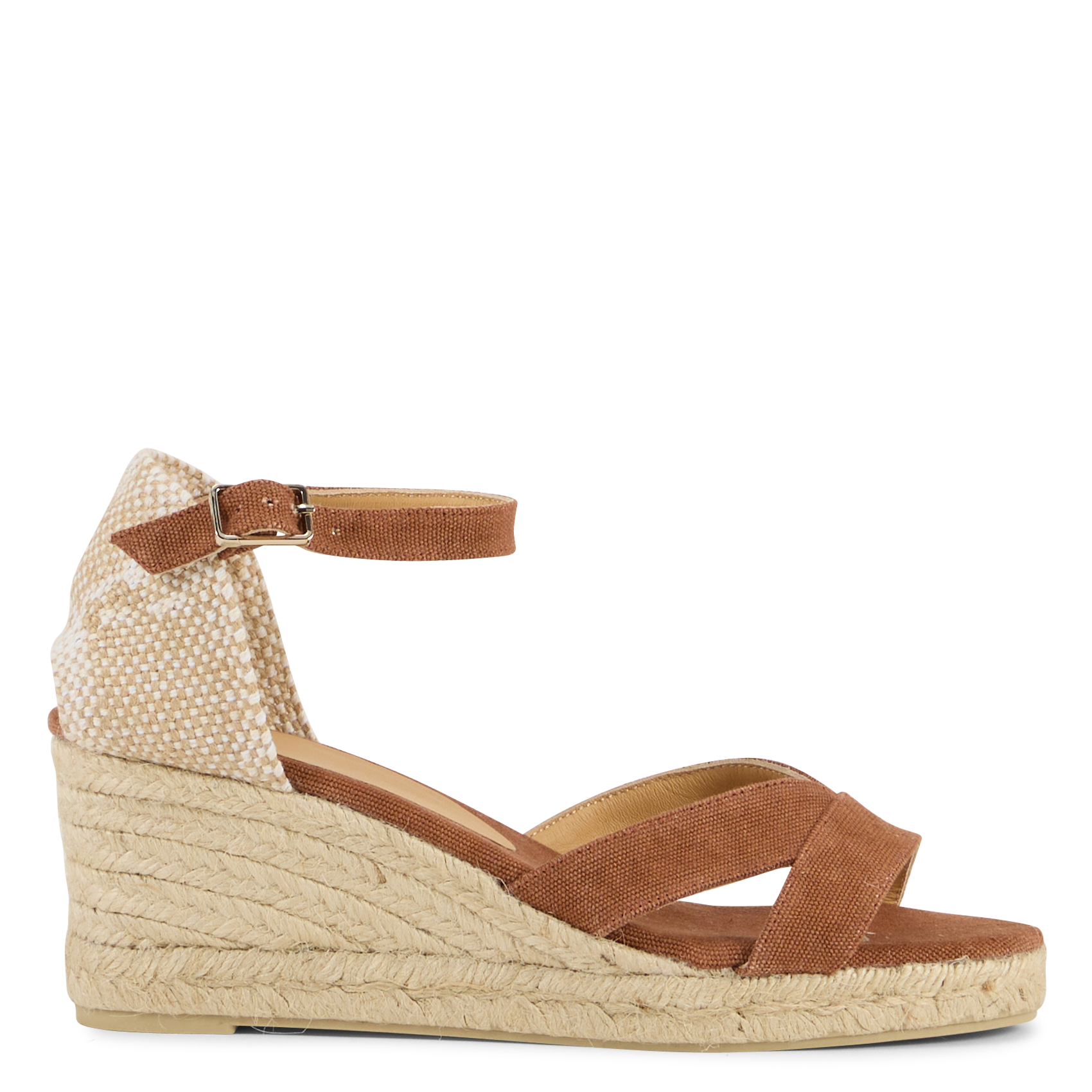 Espadrilles mit Keilabsatz CASTANER Braun