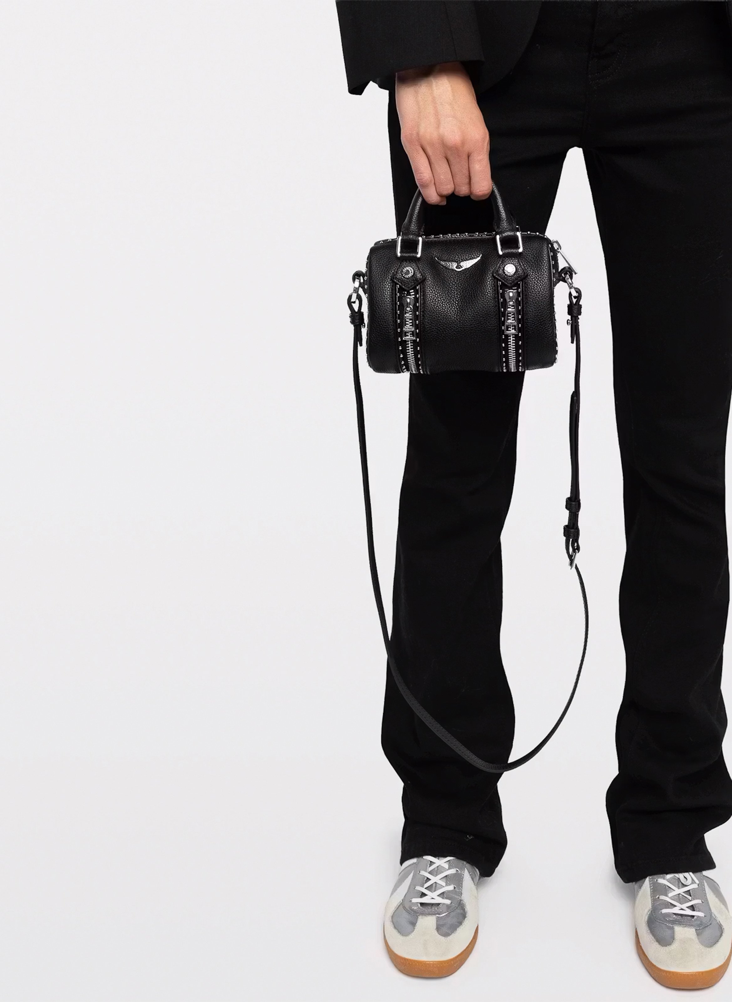 Leather handbag ZADIG&VOLTAIRE Black