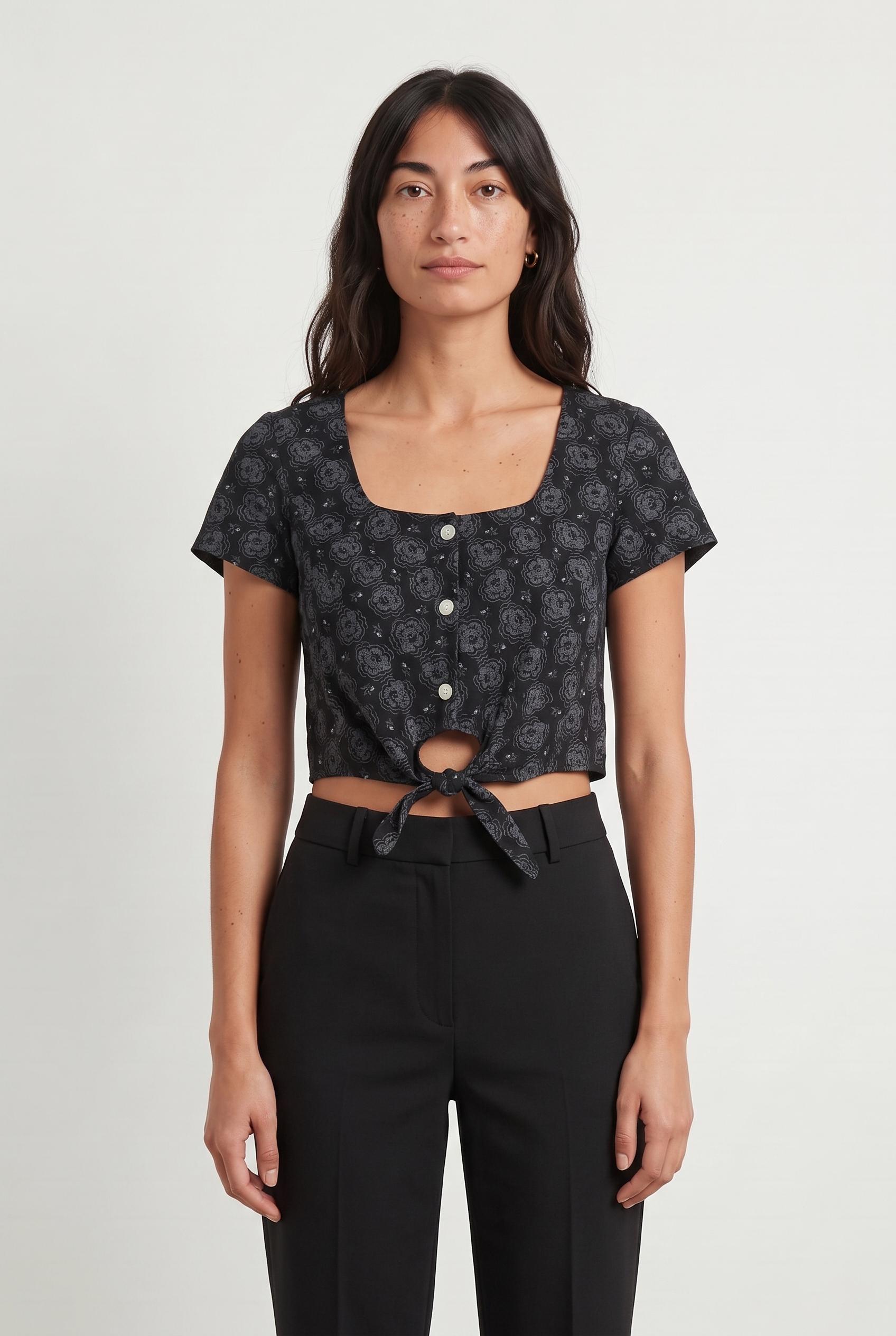 Top & tank top ROUJE - Seconde Main Black