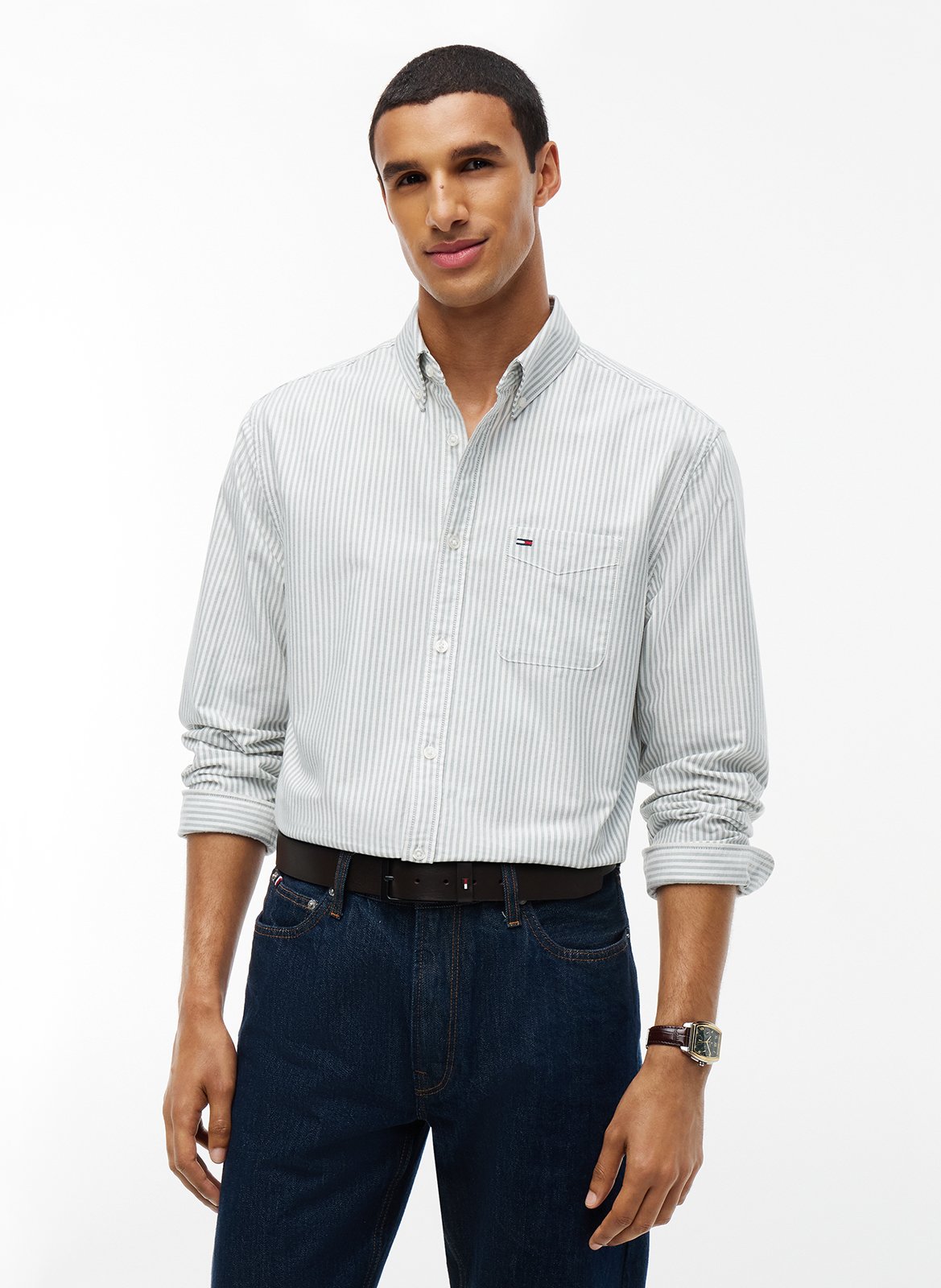 - Mit Schnalle zu schlieen. - Breite: 3 cm.  TOMMY HILFIGER Braun