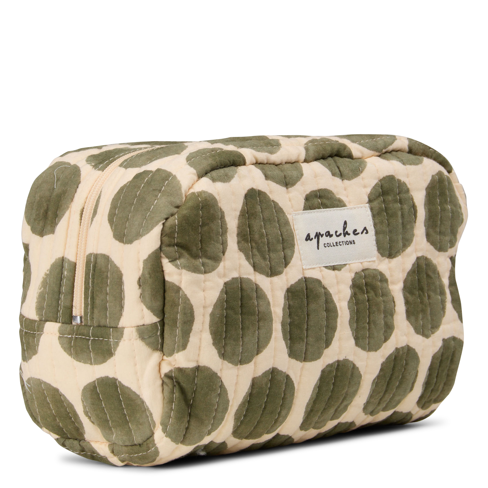 Trousse de toilette matelassée APACHES COLLECTIONS Vert