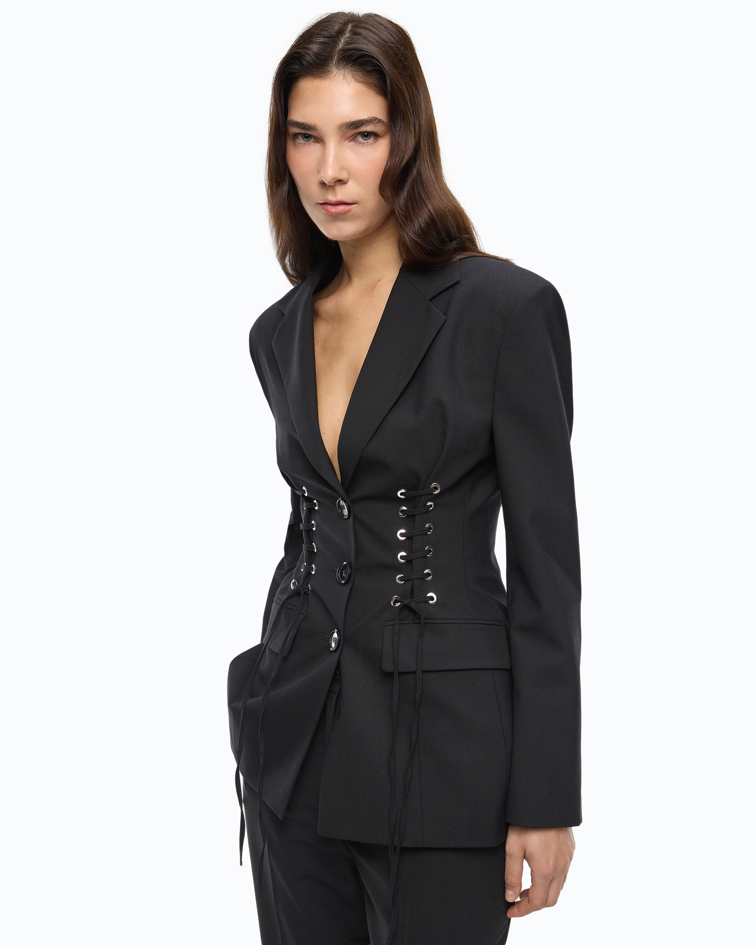 Fitted corset-style jacket PINKO Black