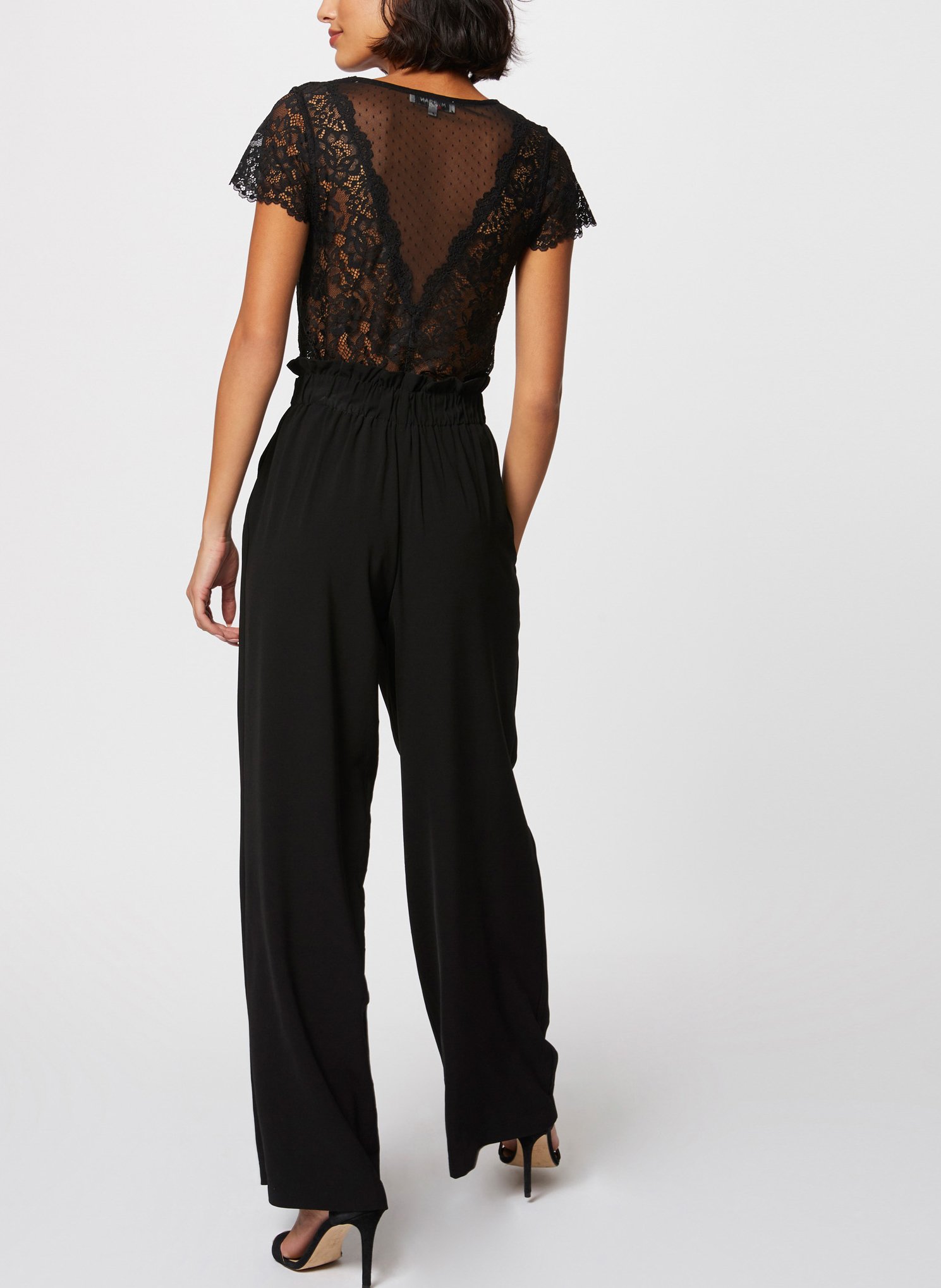 Body en dentelle Noir