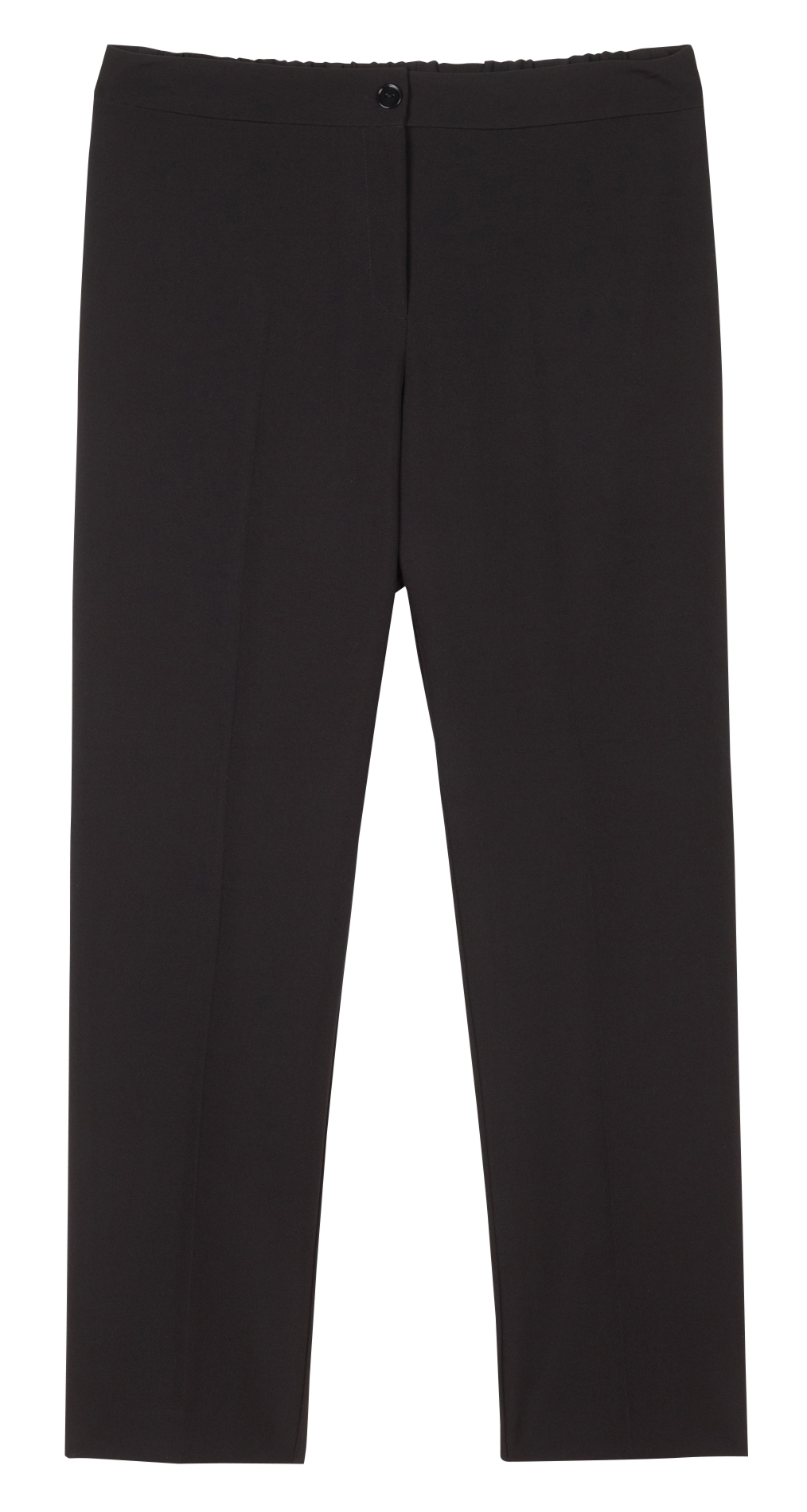Front-pleated high-waisted pants PERSONA by Marina Rinaldi Black