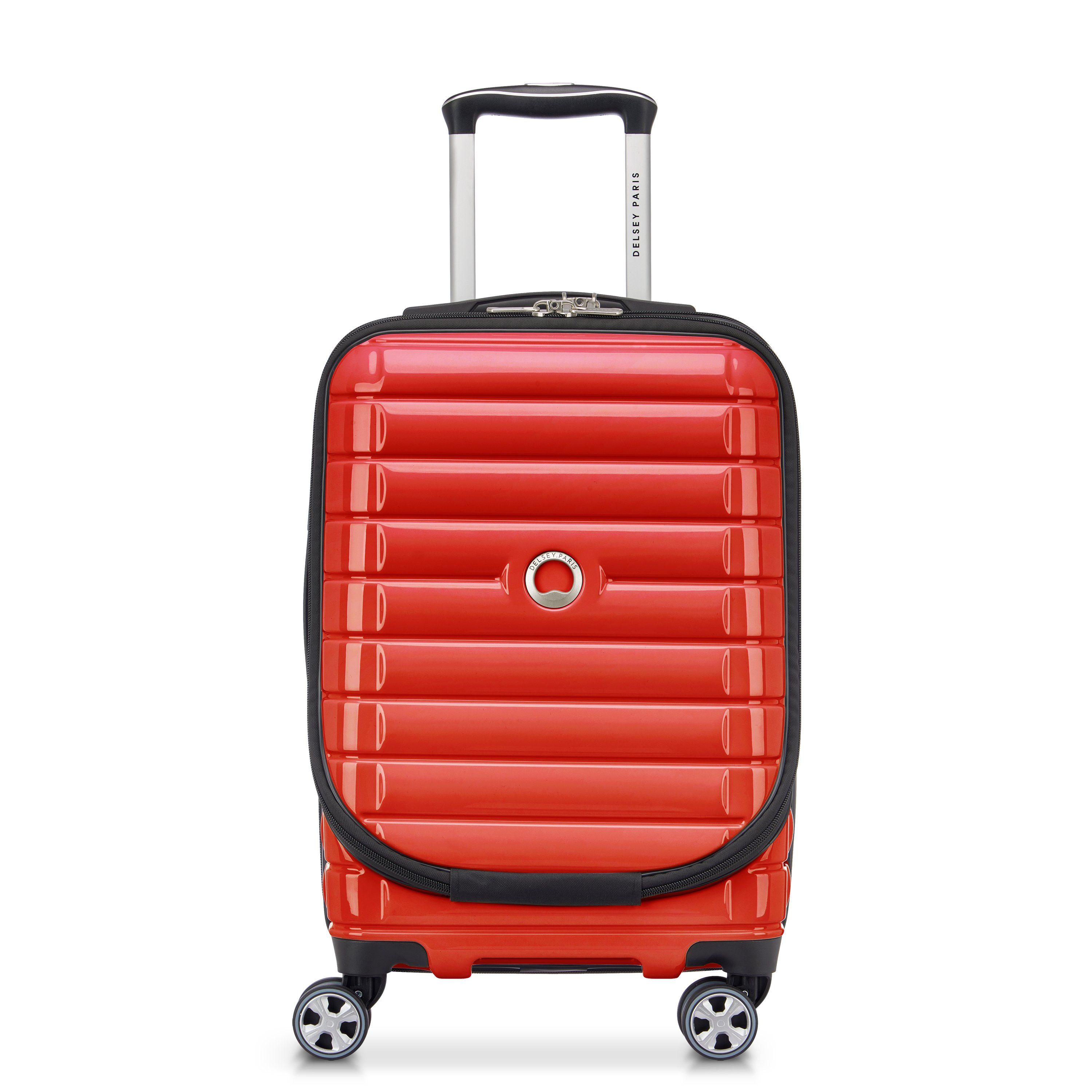 Rigid cabin suitcase DELSEY PARIS Red