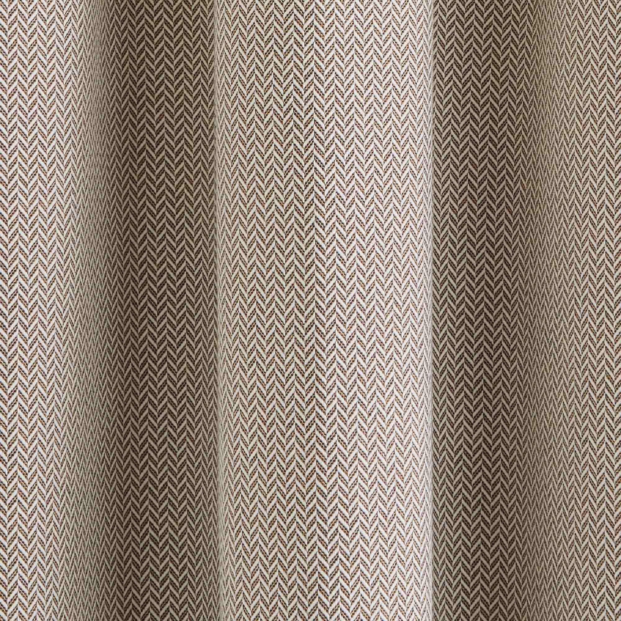 Curtain with golden eyelets MADURA Beige