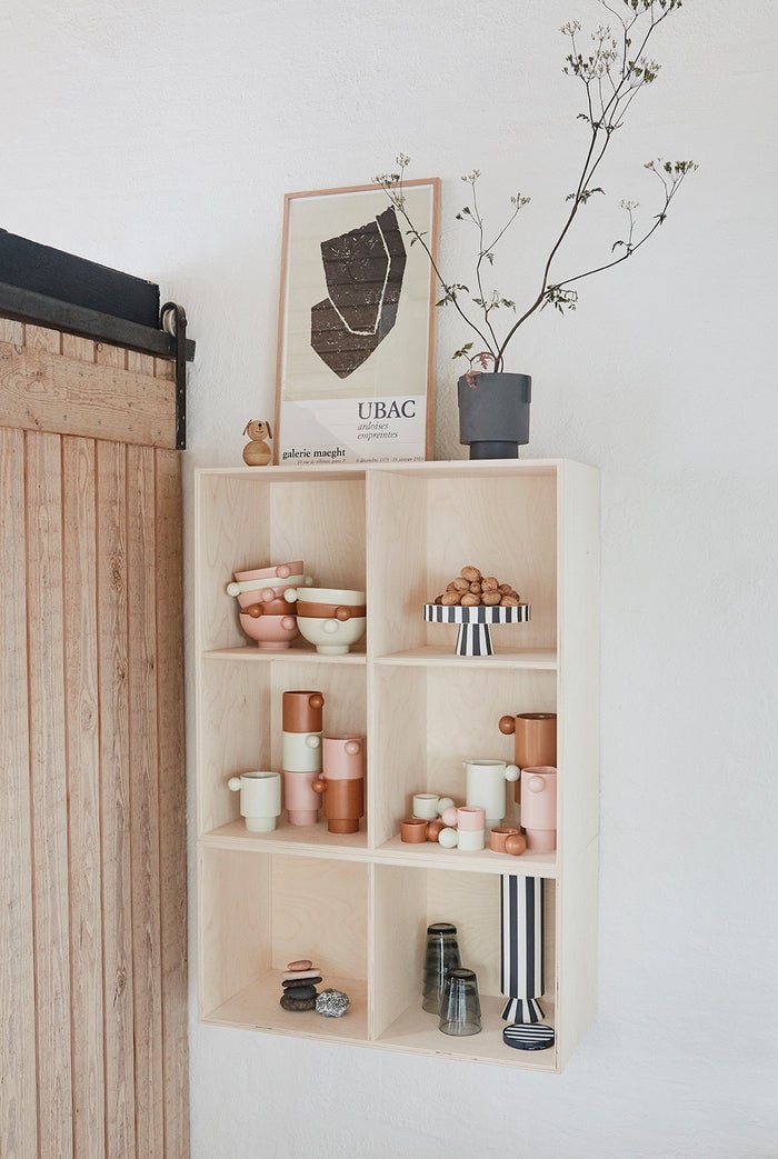 Stoneware bowl OYOY LIVING DESIGN Brown