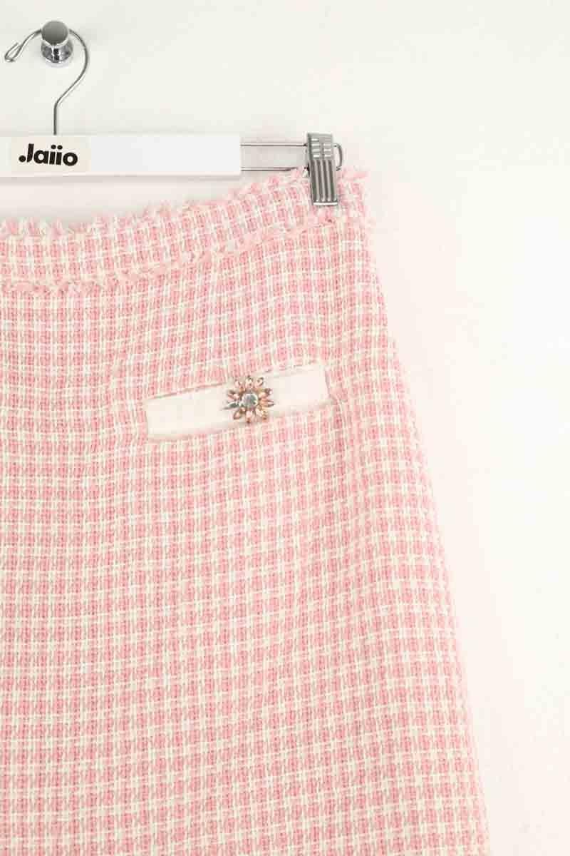 Cotton skirt LK BENNETT - Seconde Main Pink