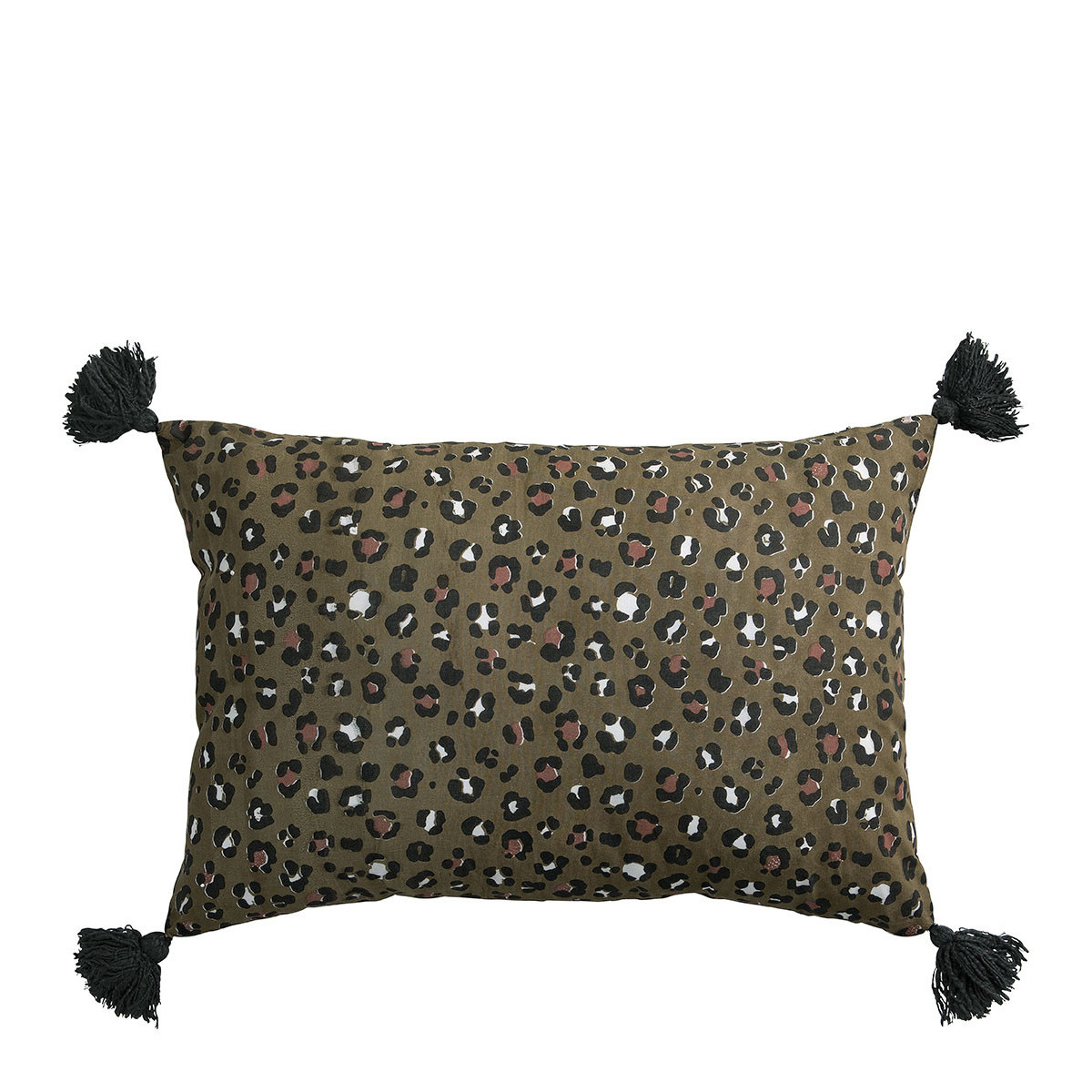 Cushion cover BLANC D'IVOIRE Khaki