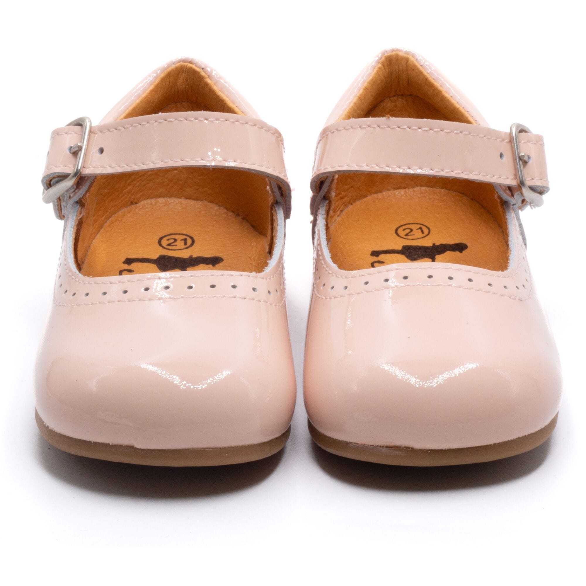 Patent leather baby girl shoes Boni & Sidonie Pink