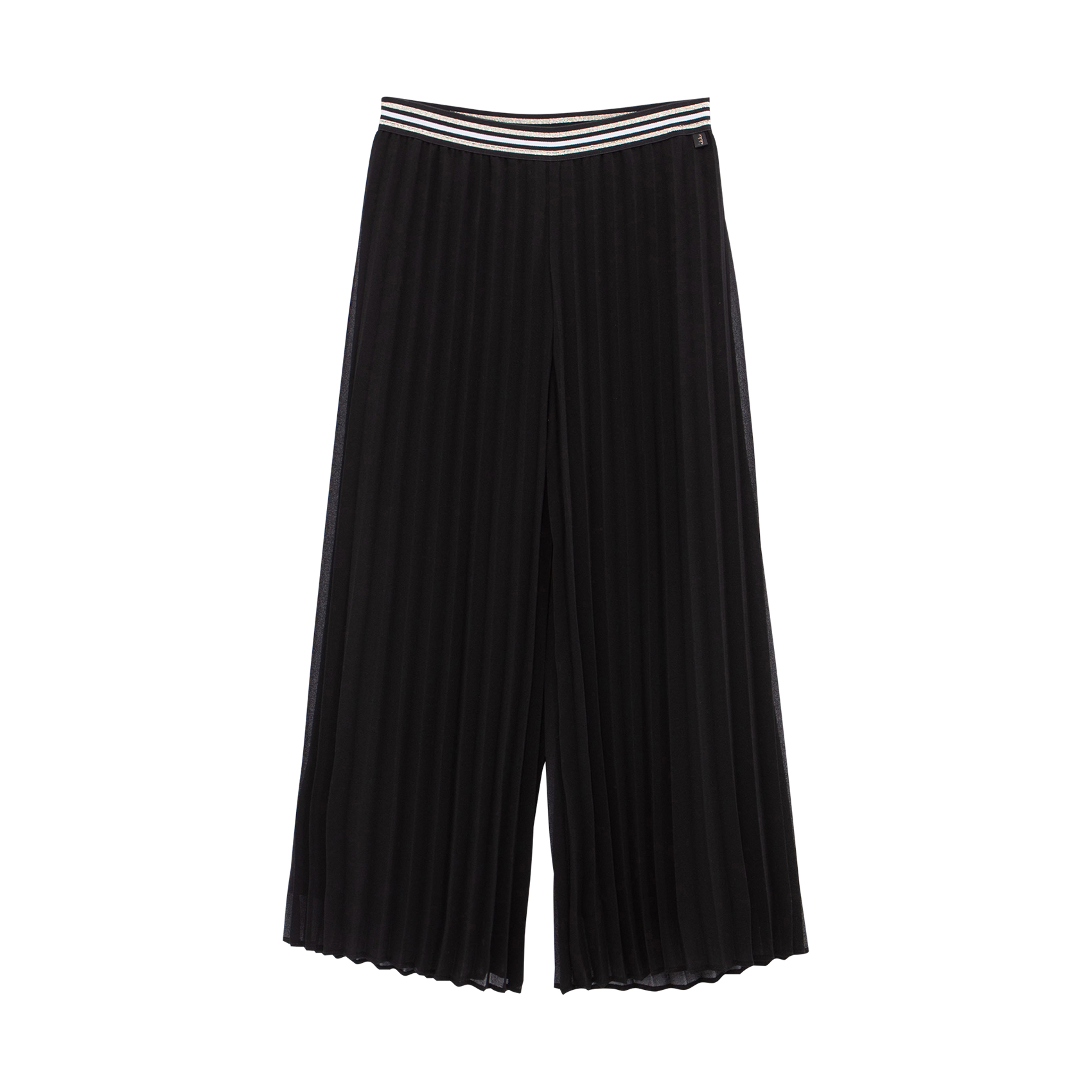 Pantalon large en voile plissée IKKS JUNIOR Noir