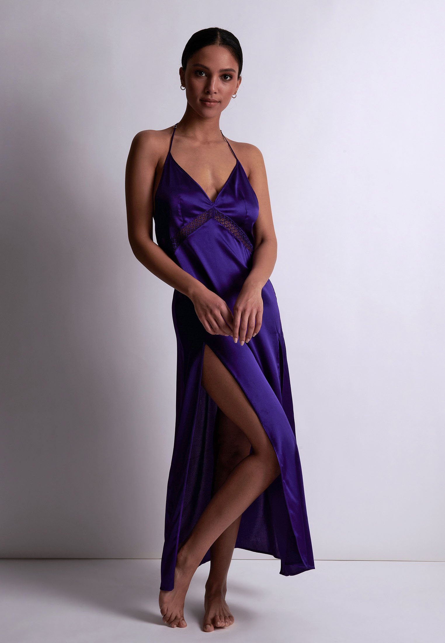 Long babydoll AUBADE Purple