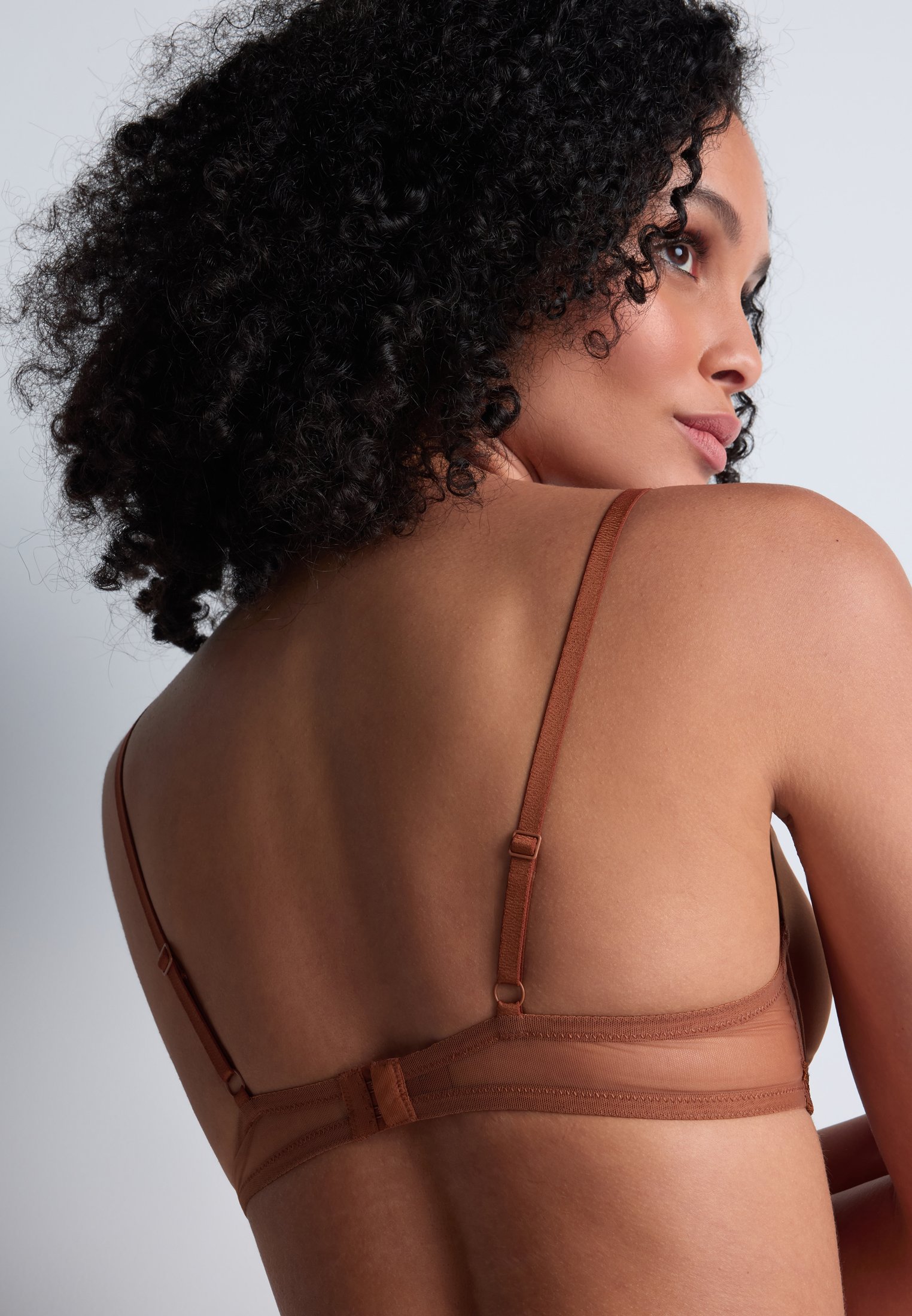 Push-up bra with molded cups AUBADE Brown