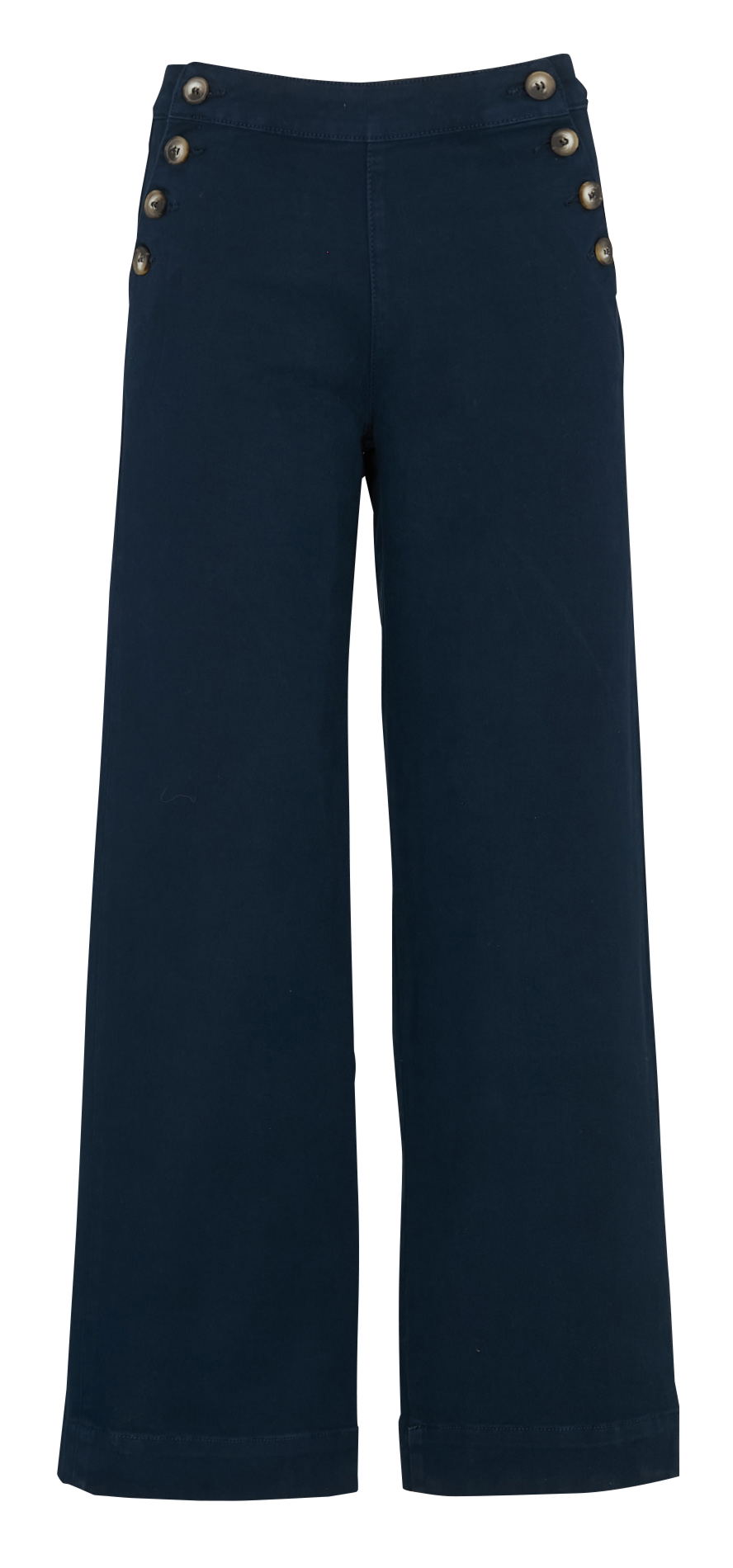 Pantalon large en coton mélangé SUD EXPRESS Bleu