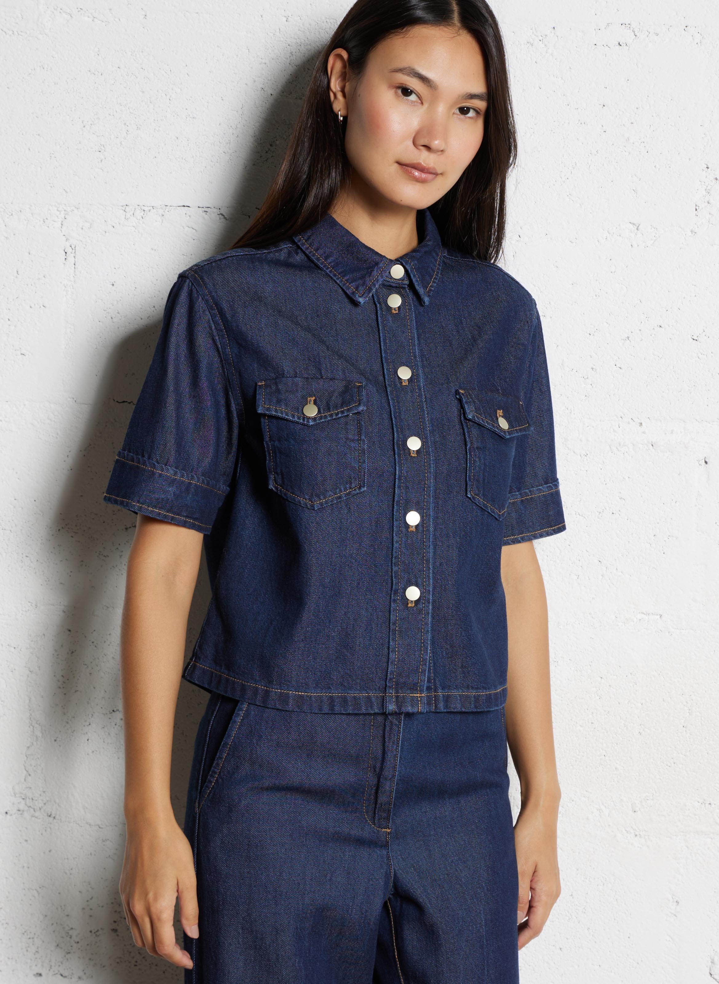 Chemise col classique  MAISON 123 Bleu