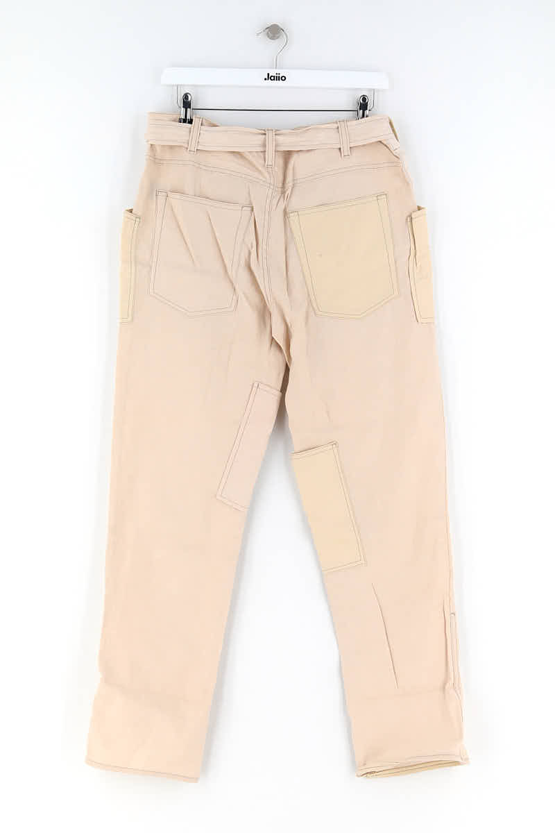Carrot trousers ISABEL MARANT - Seconde Main Beige