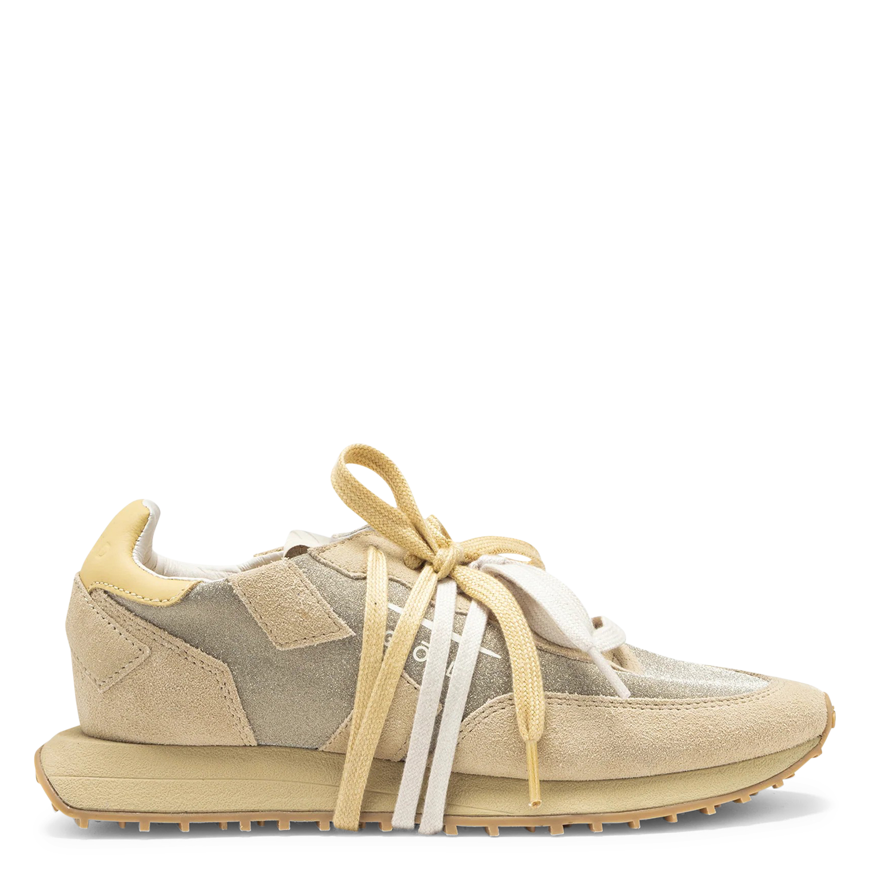 Baskets basses bi-matière GHOUD VENICE Beige