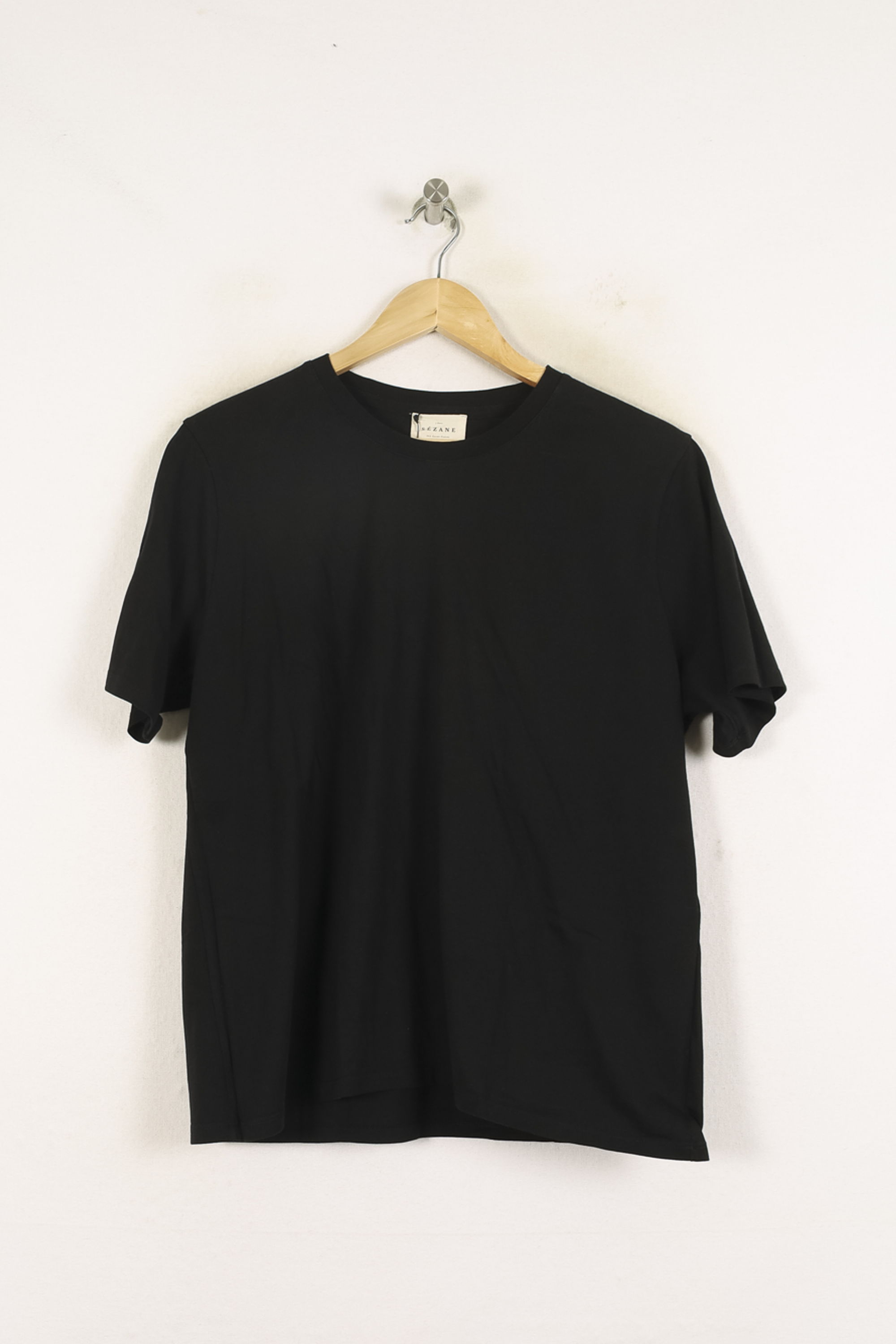 Tommy Badge T-shirt SEZANE - Seconde main Black
