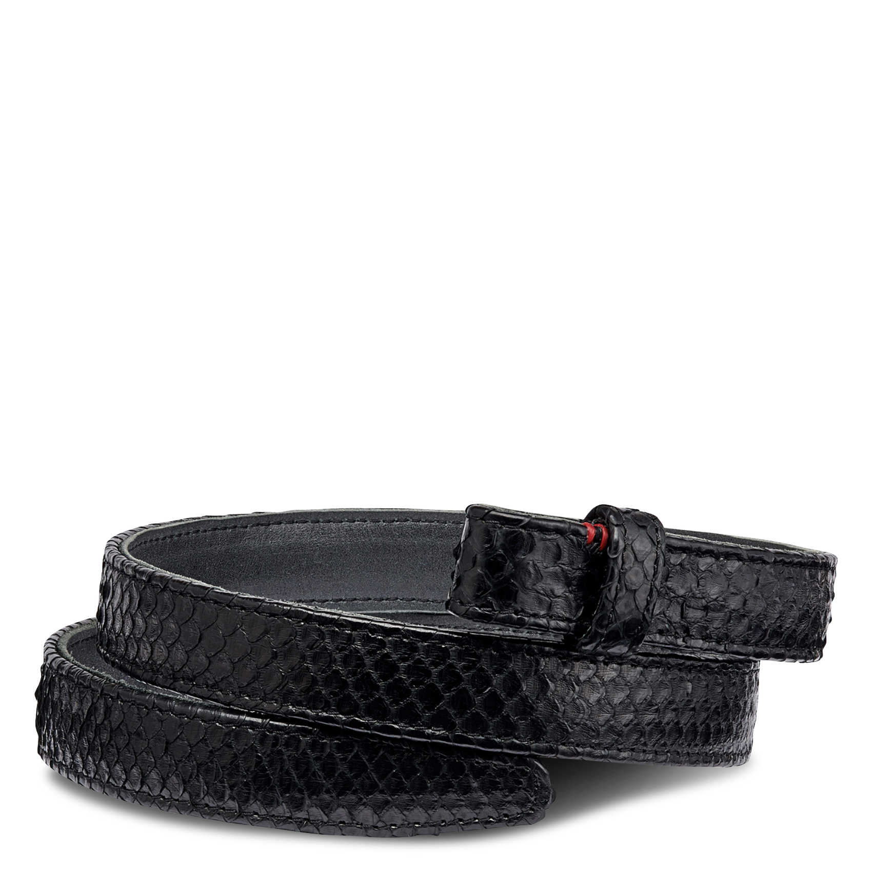 Leather belt CLARIS VIROT Black