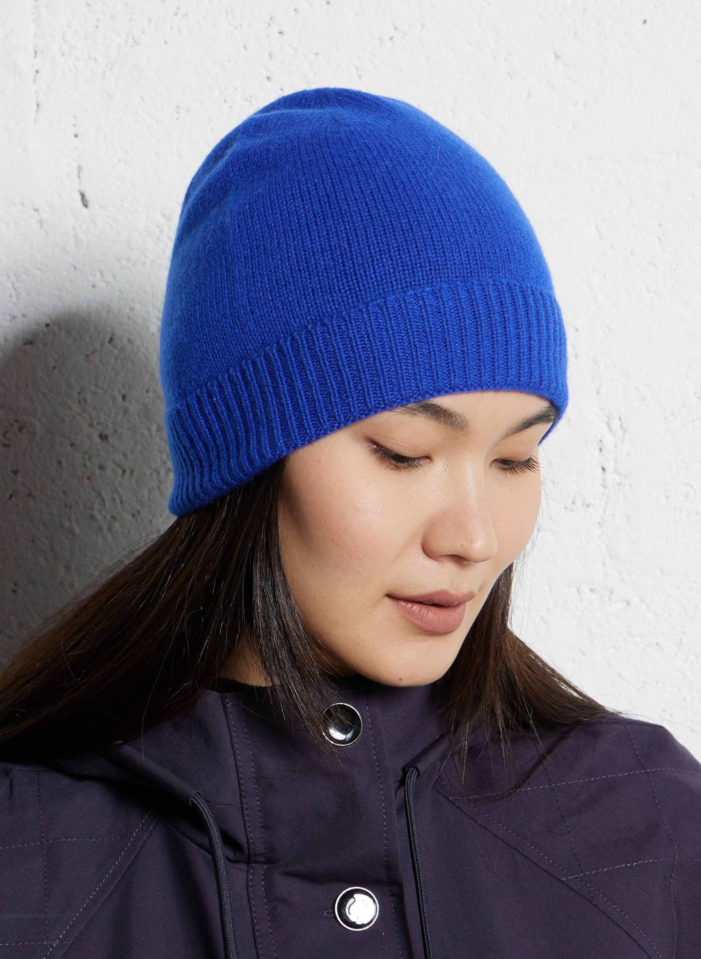 Kasjmieren mutsen AU PRINTEMPS PARIS Blauw