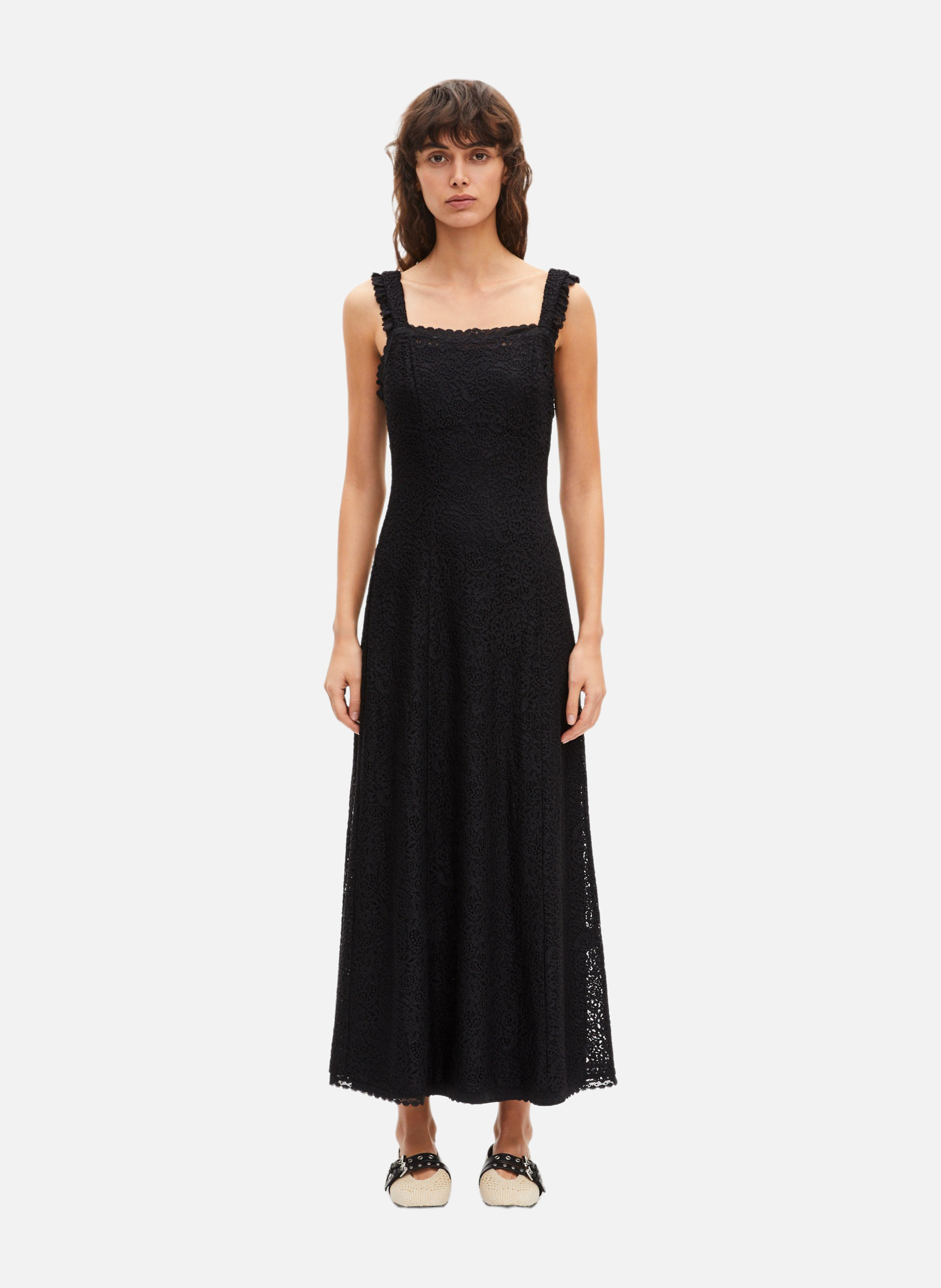 Bead-embroidered dress THE KOOPLES Black