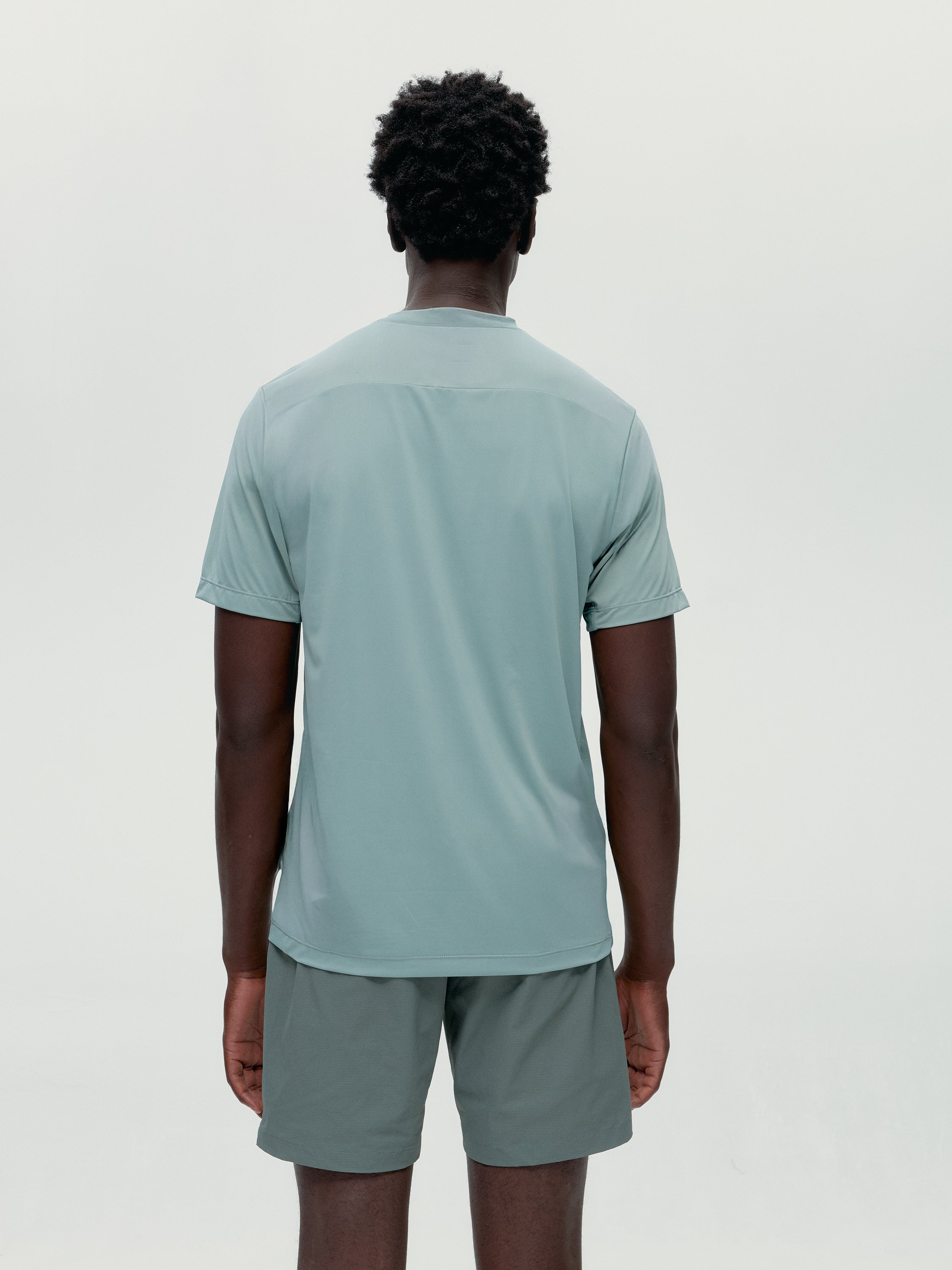 Short-sleeve performance sports t-shirt VOLTA 2.0 BORN Green