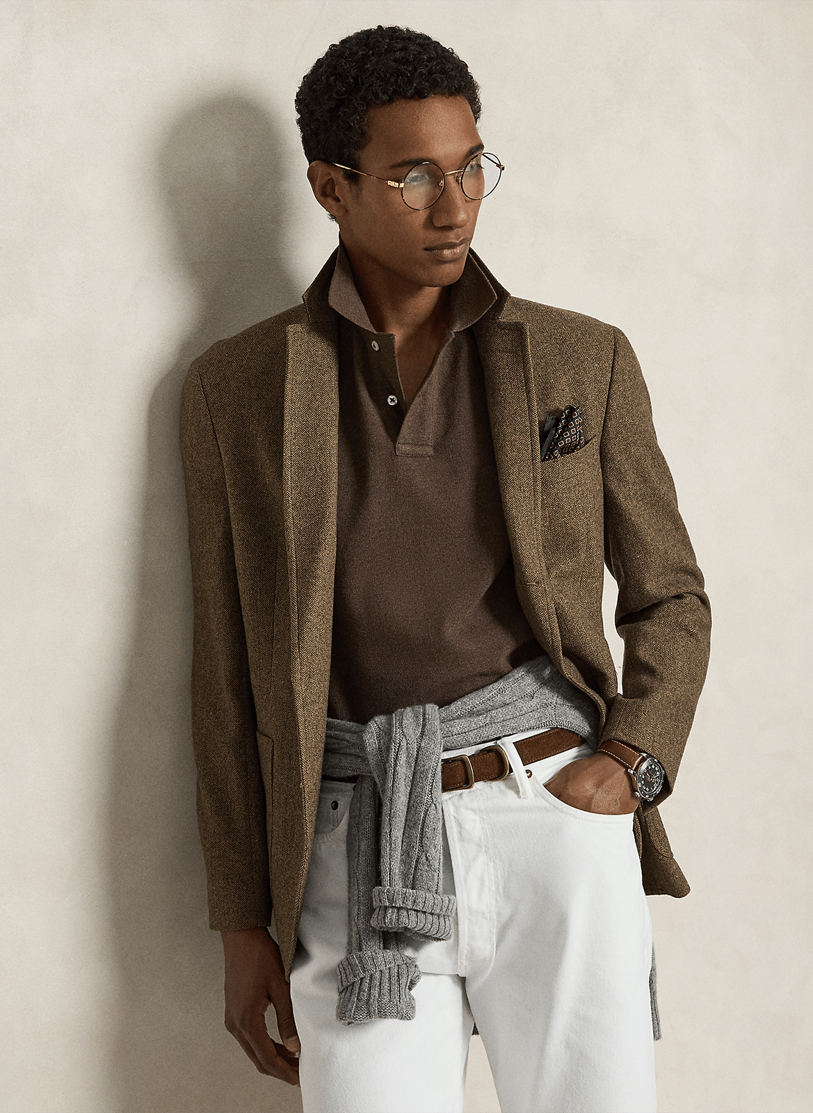 Cotton polo shirt POLO RALPH LAUREN Brown