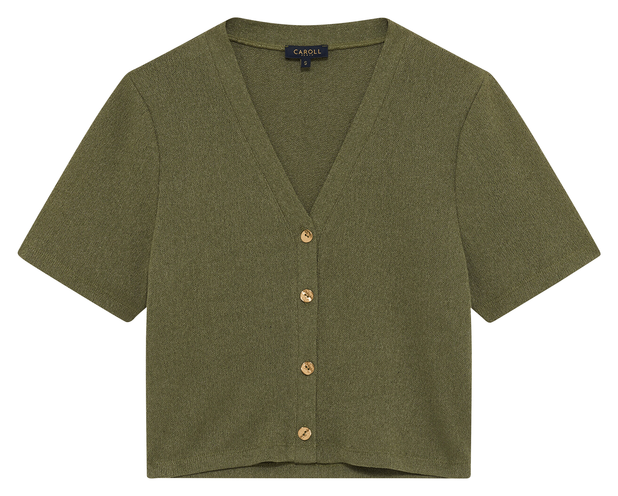 Effy - Oberteil mit V-Ausschnitt CAROLL Grun