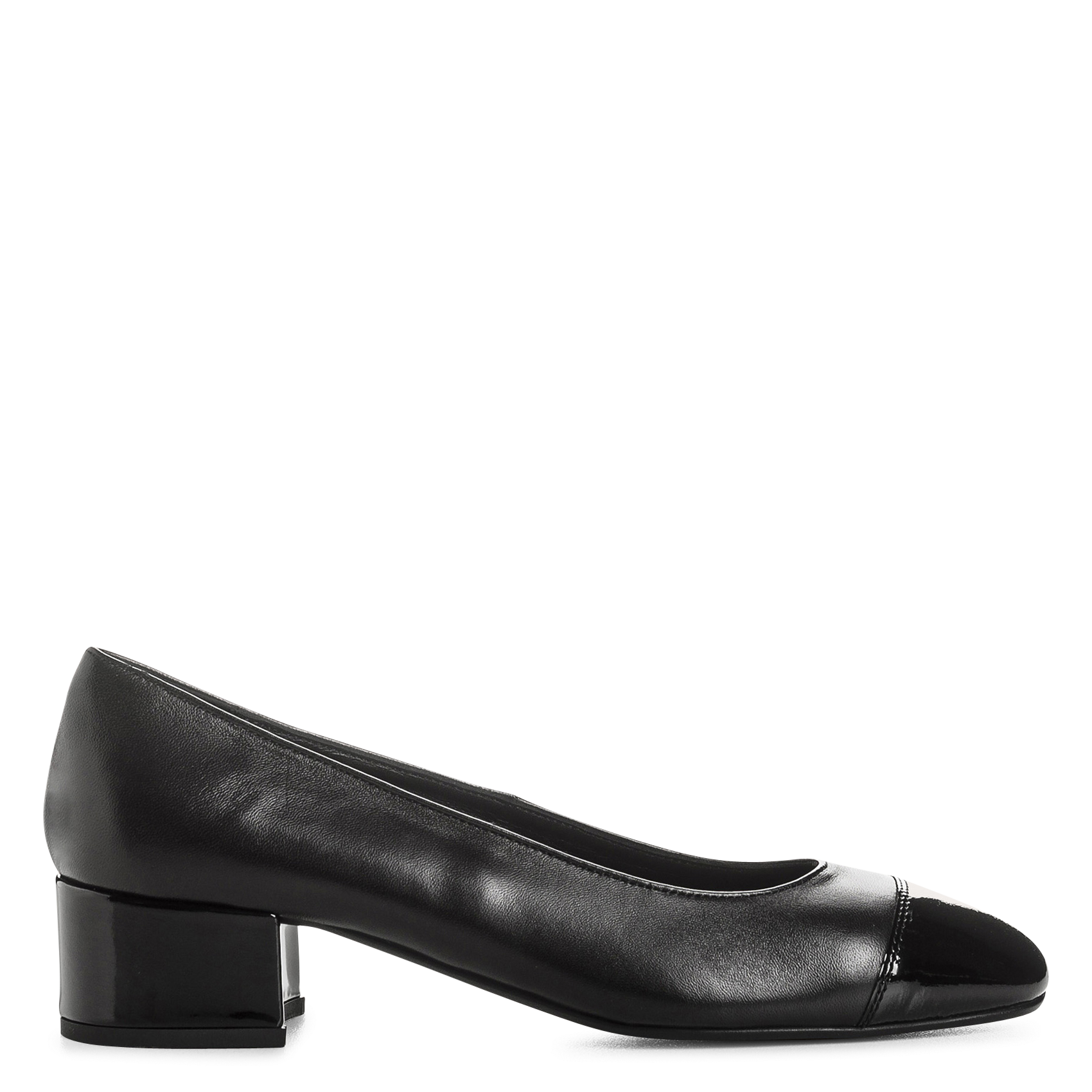 Wildleder-Ballerinas mit Absatz REQINS Schwarz
