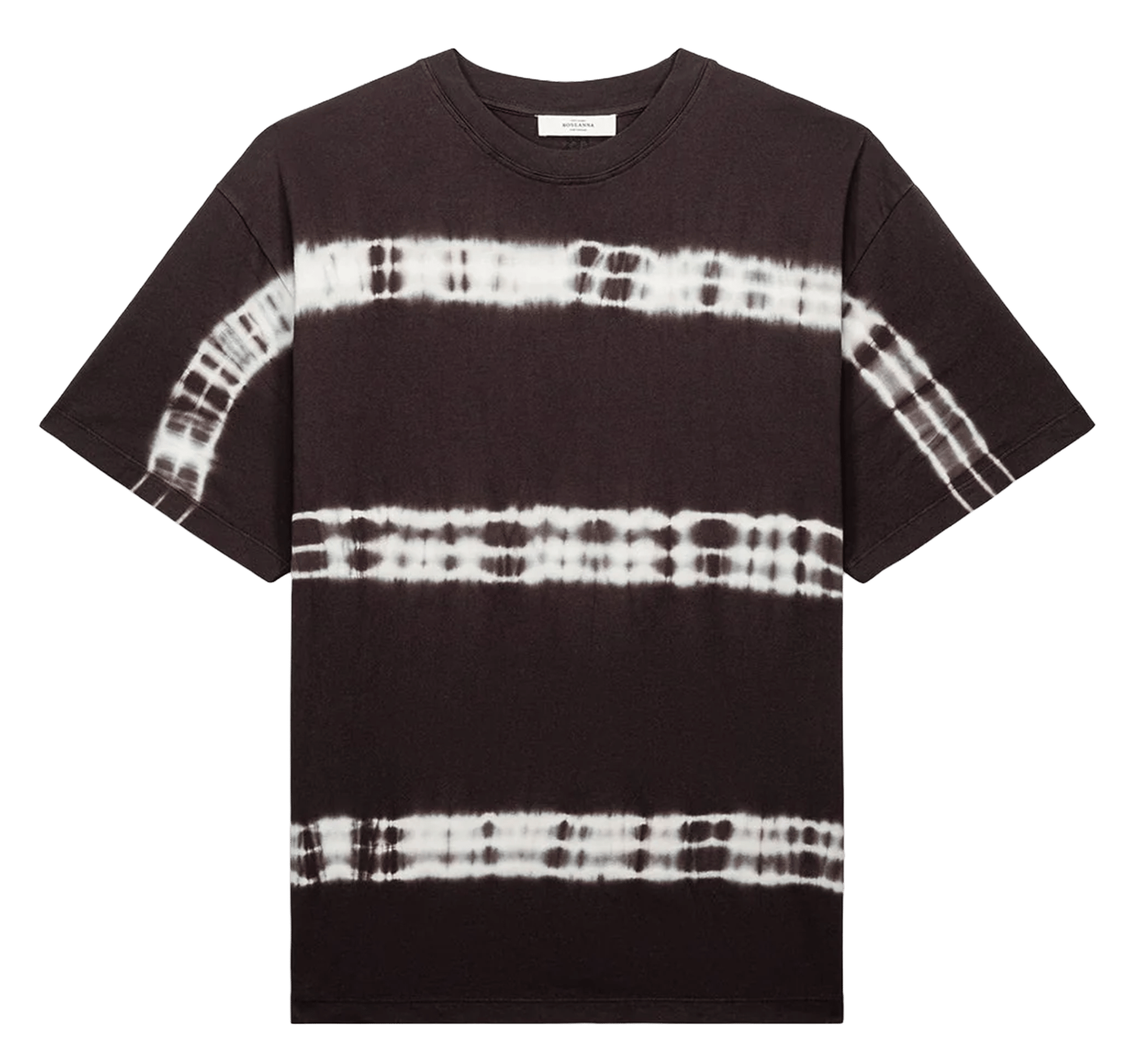 Tee-shirt manches courtes oversize à motif ROSEANNA Noir