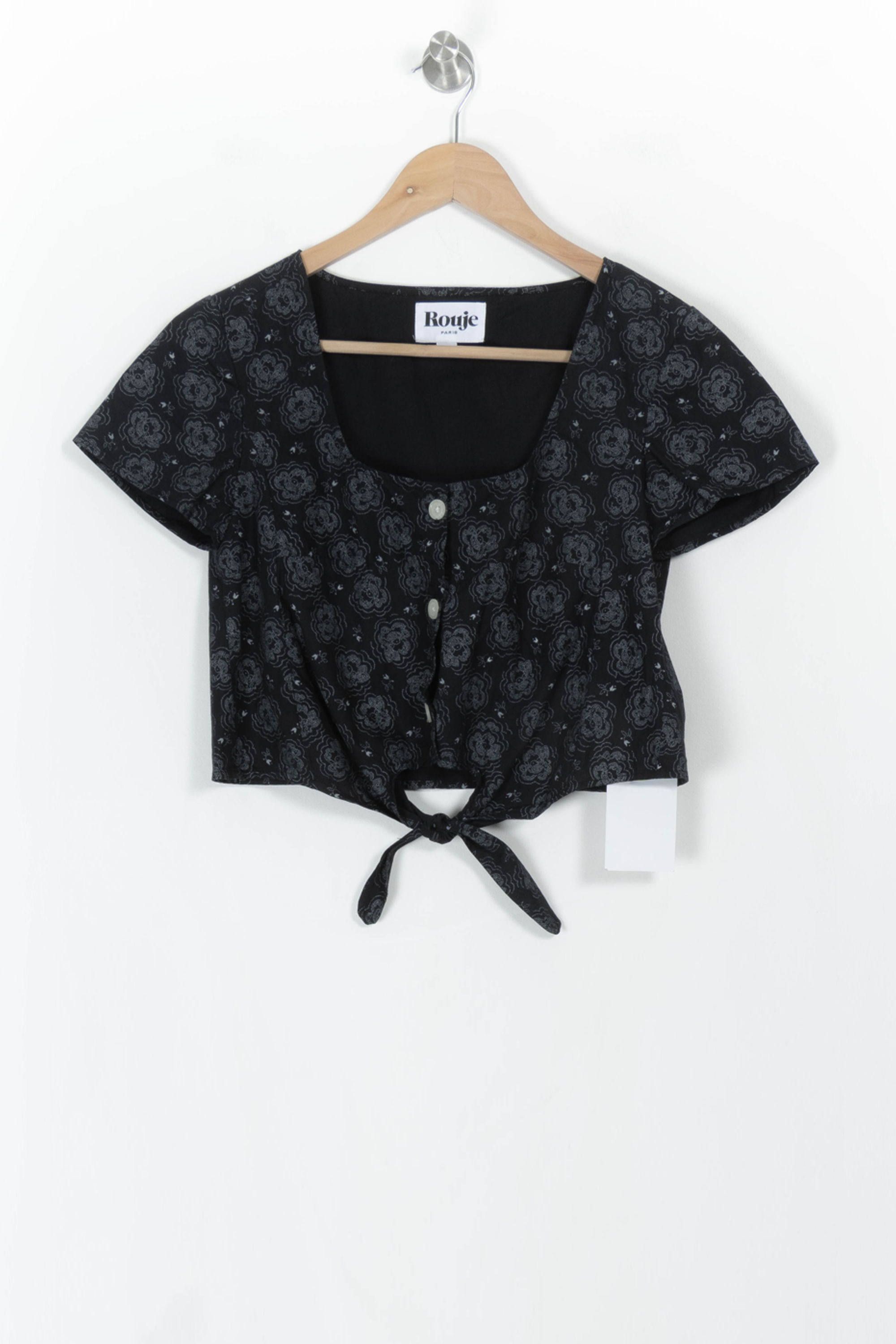Top & tank top ROUJE - Seconde Main Black