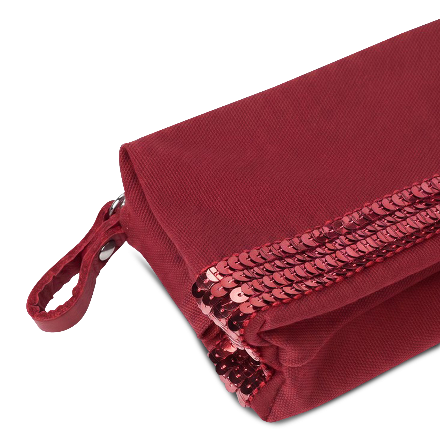 Trousse avec bande sequins VANESSA BRUNO Rouge