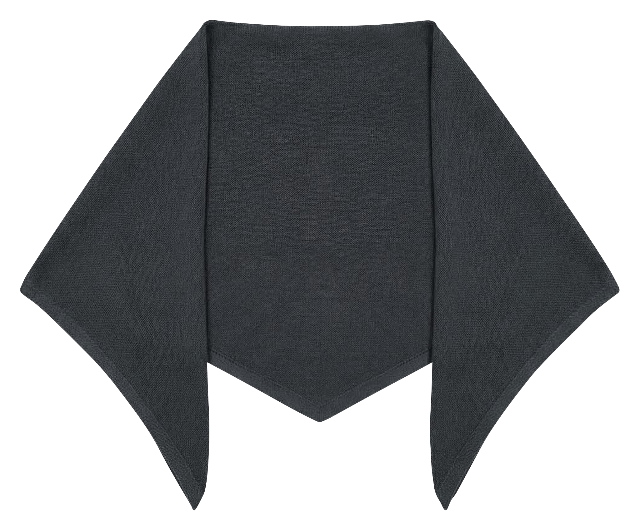 Bandana triangulaire uni TARA JARMON Gris