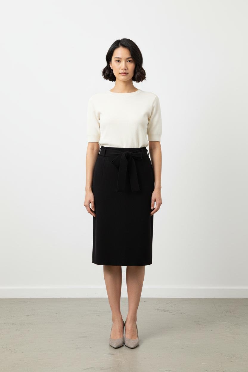 Short & midi skirt MARIE SIXTINE - SECONDE MAIN Black