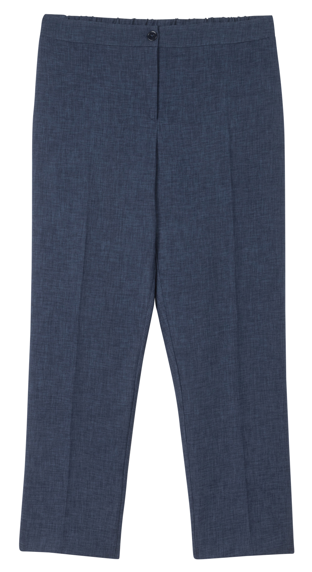Pantalon droit à pince taille haute  PERSONA by Marina Rinaldi Bleu
