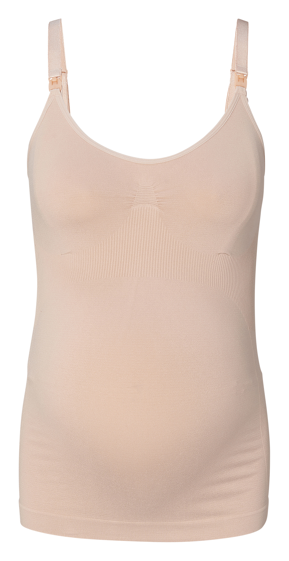 Seamless nursing tank top NOPPIES Beige