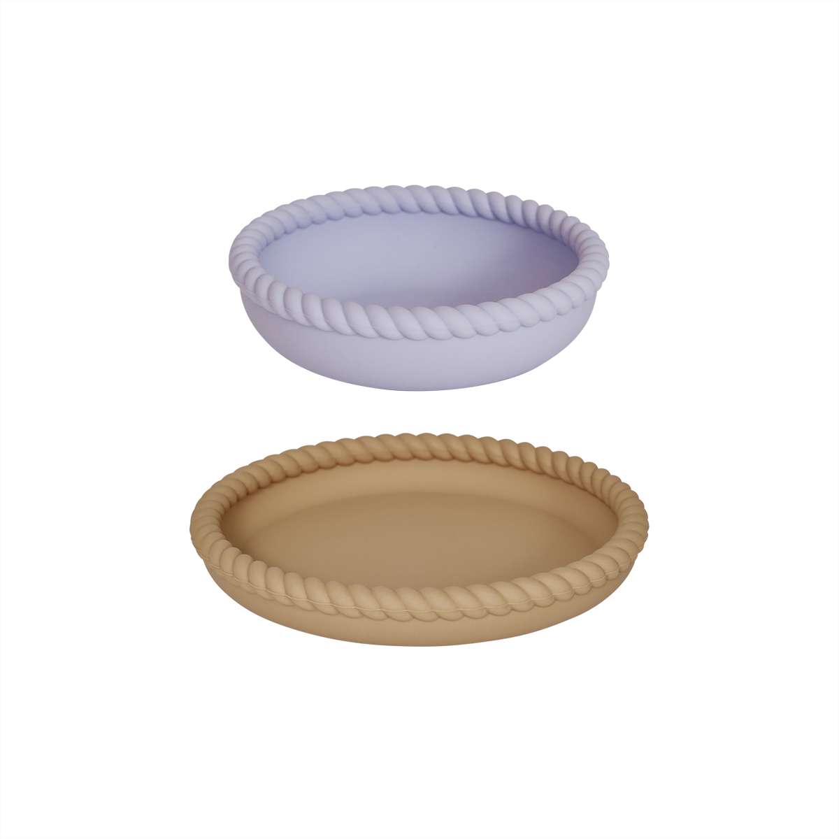 Assiette et bol OYOY LIVING DESIGN Violet