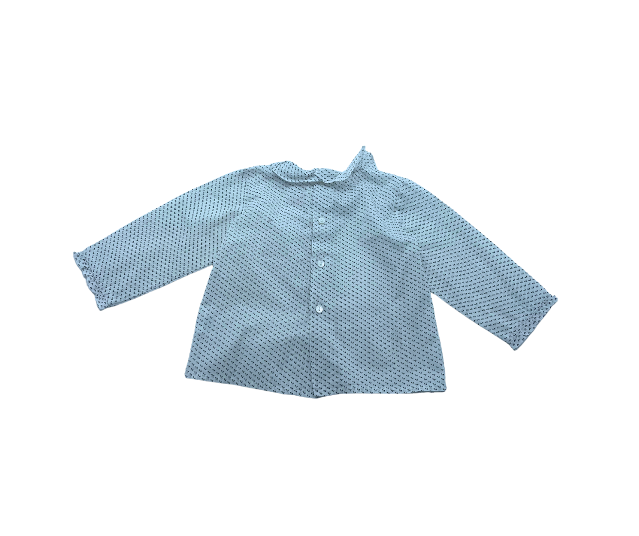 White baby blouse - 12 months BONPOINT - Seconde Main White